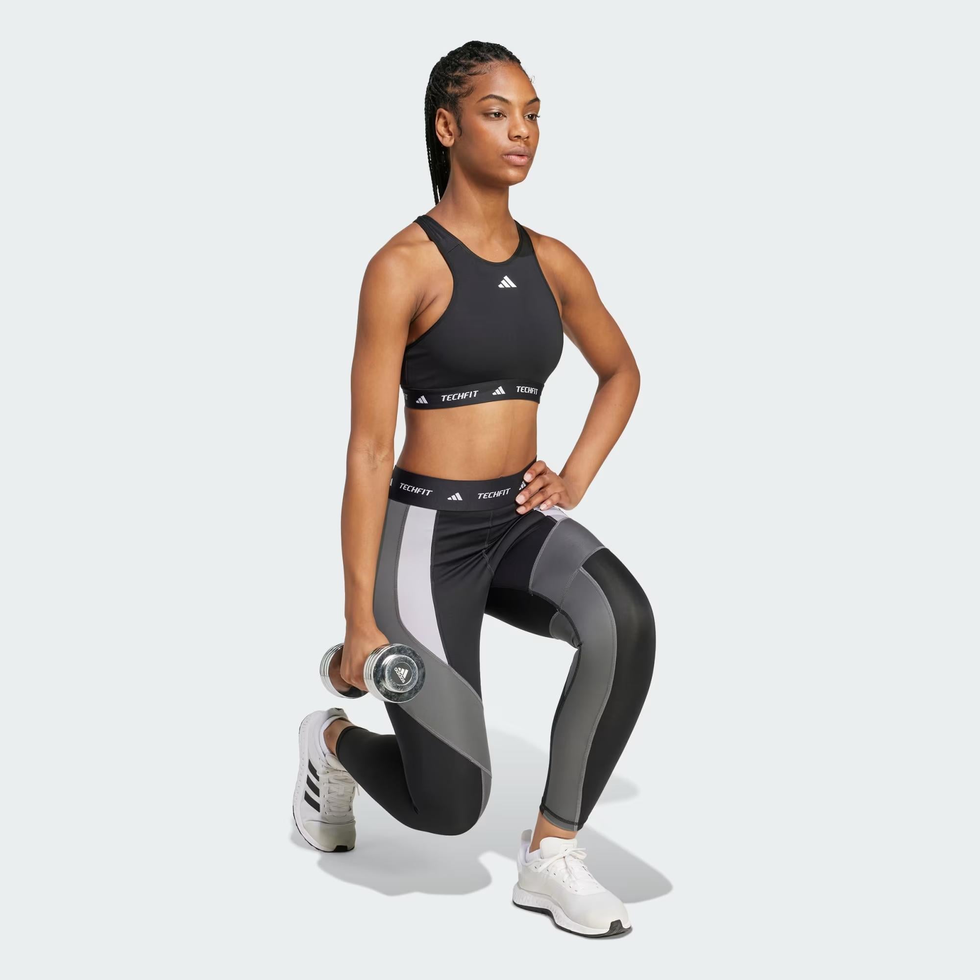 adidas Techfit 7/8 Colorblock Kadın Tayt