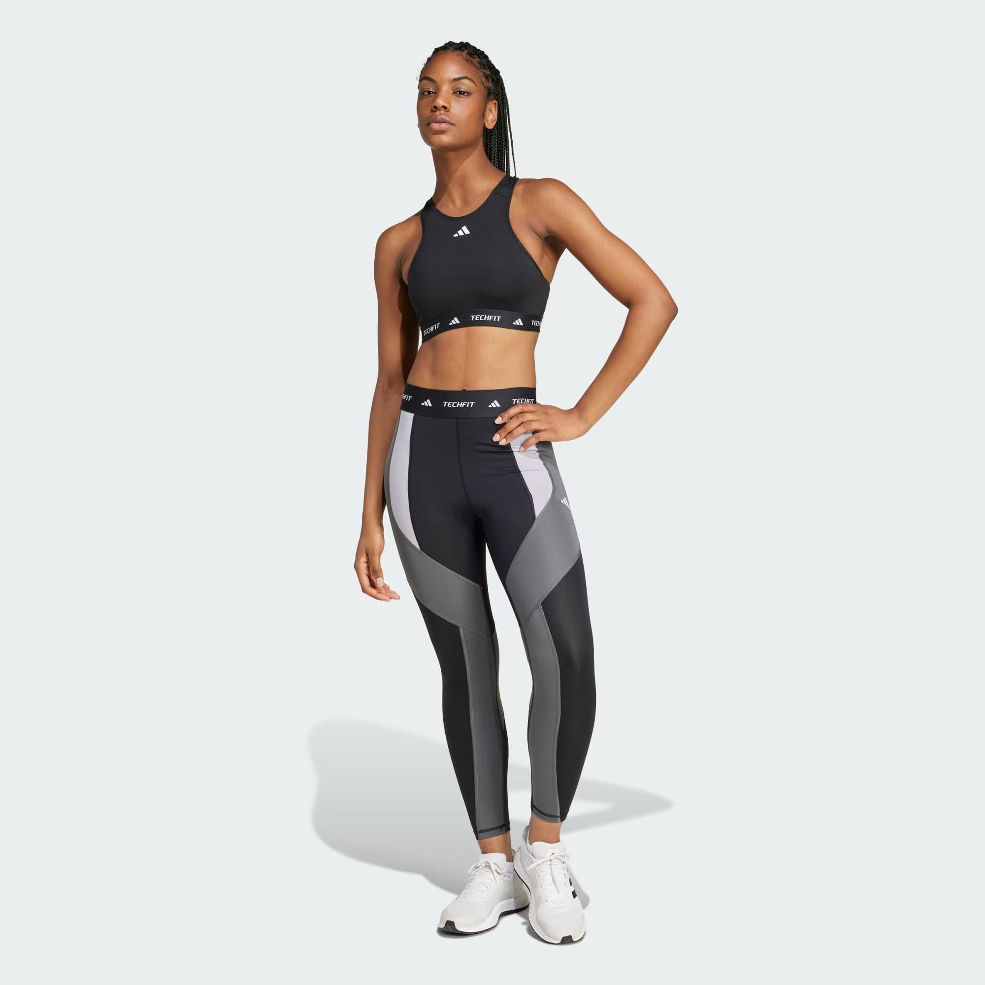 adidas Techfit 7/8 Colorblock Kadın Tayt