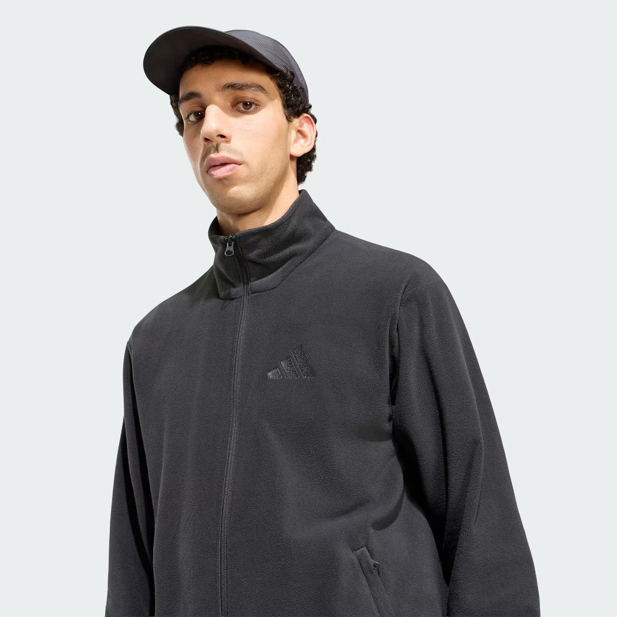 adidas Terrex Multi Essentials Full-Zip Fleece Erkek Sweatshirt