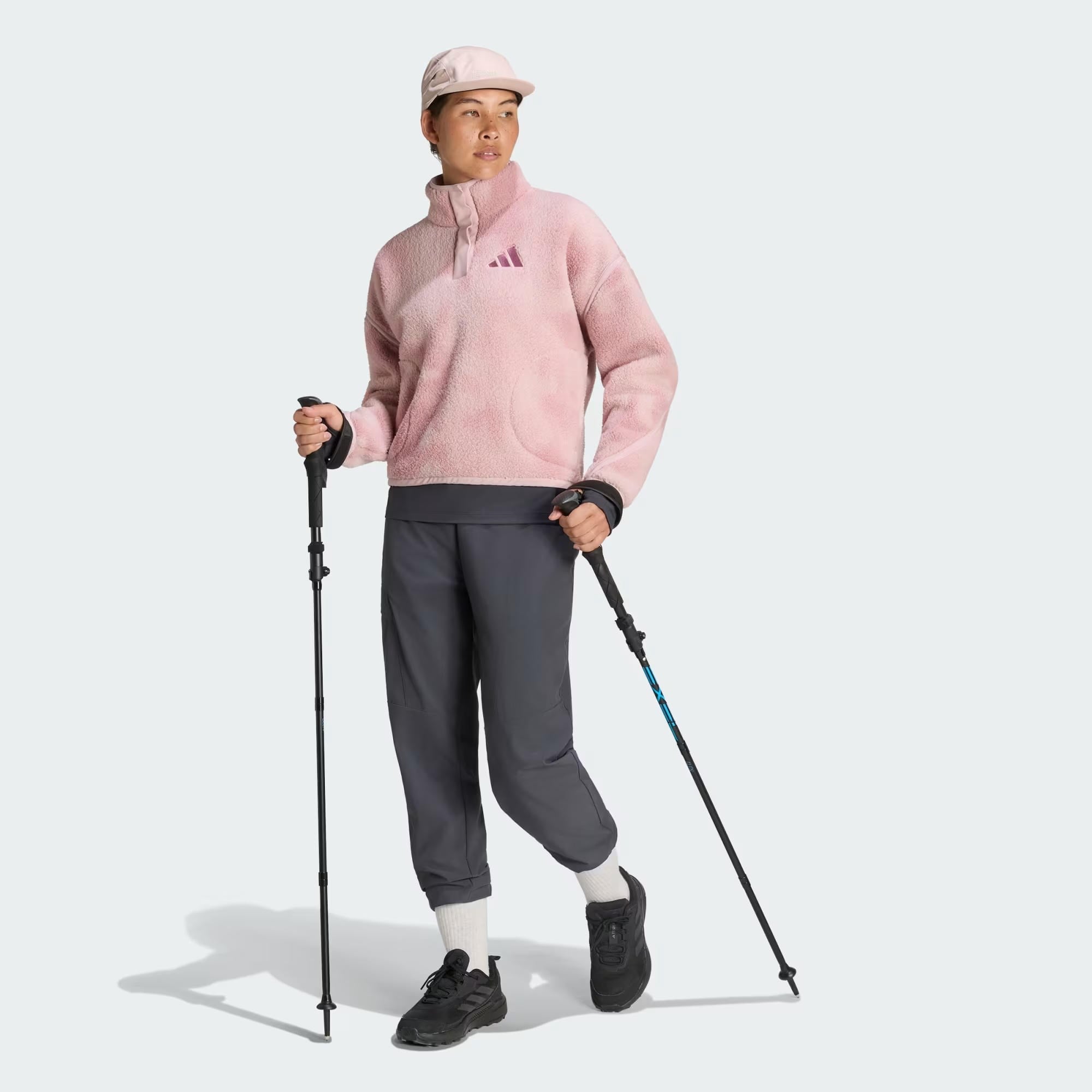 adidas Terrex Multi High Pile Fleece Pullover Kadın Sweatshirt