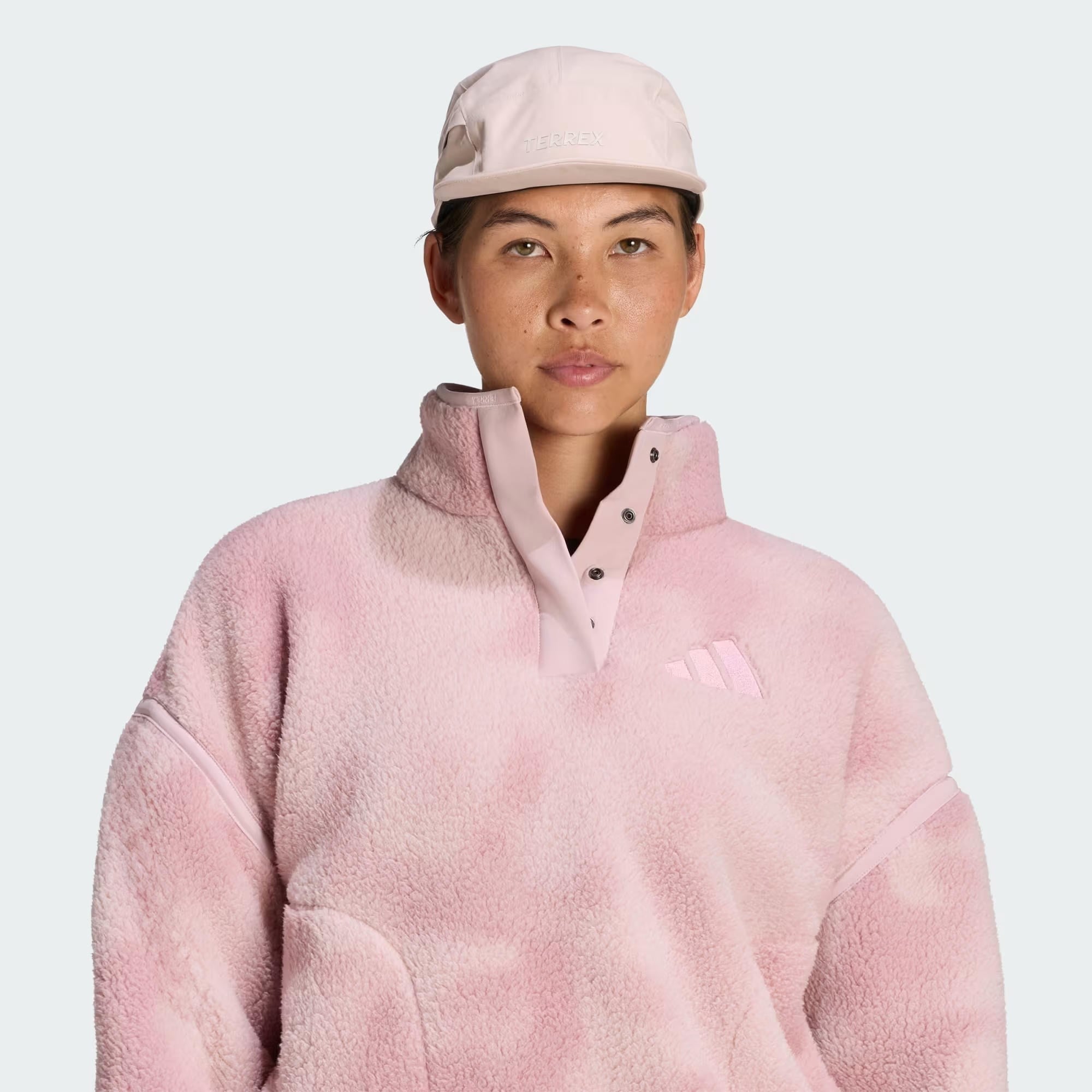 adidas Terrex Multi High Pile Fleece Pullover Kadın Sweatshirt