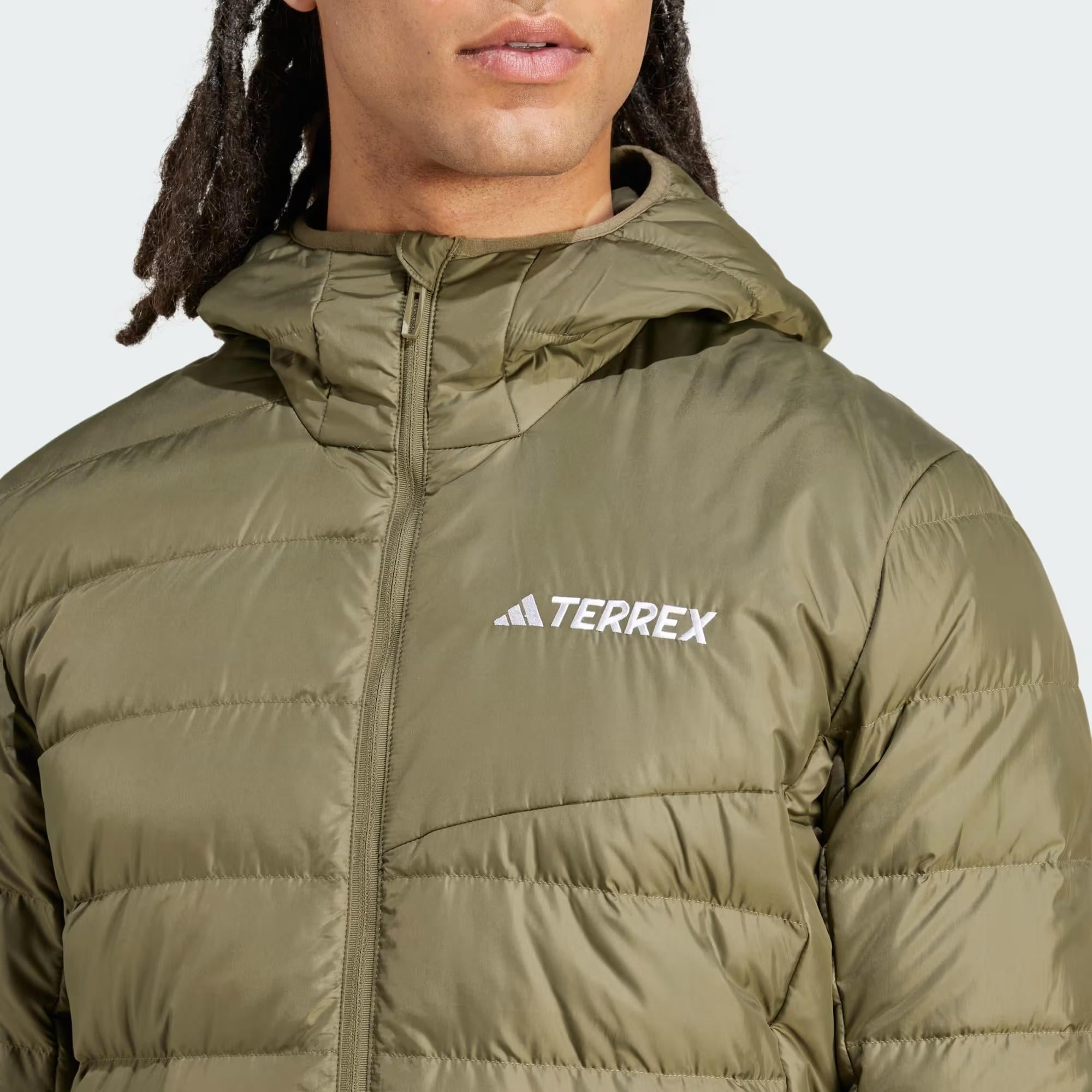 adidas Terrex Multi Light Down Hooded Erkek Mont