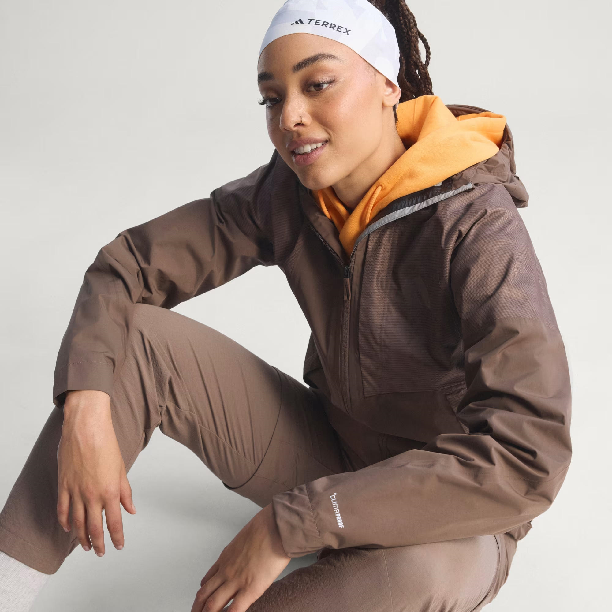 adidas Terrex Xperior 2.5 Layer Hybrid Primeknit Climacroof Kadın Sweatshirt