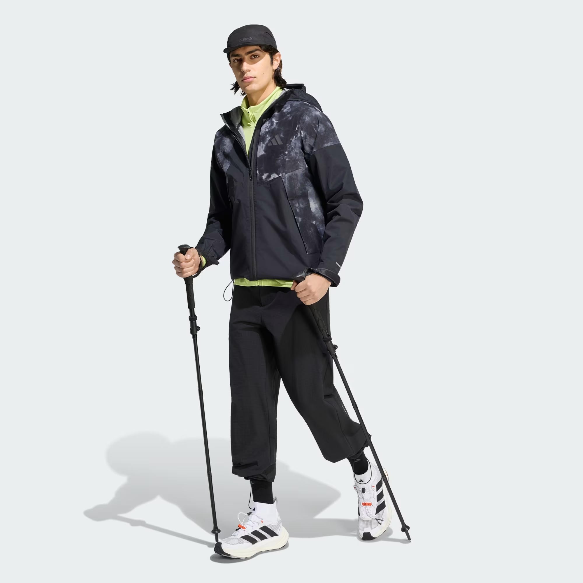 adidas Terrex Xperior 2.5 Layer Hybrid Primeknit Spray Dye Climaproof Erkek Rüzgarlık