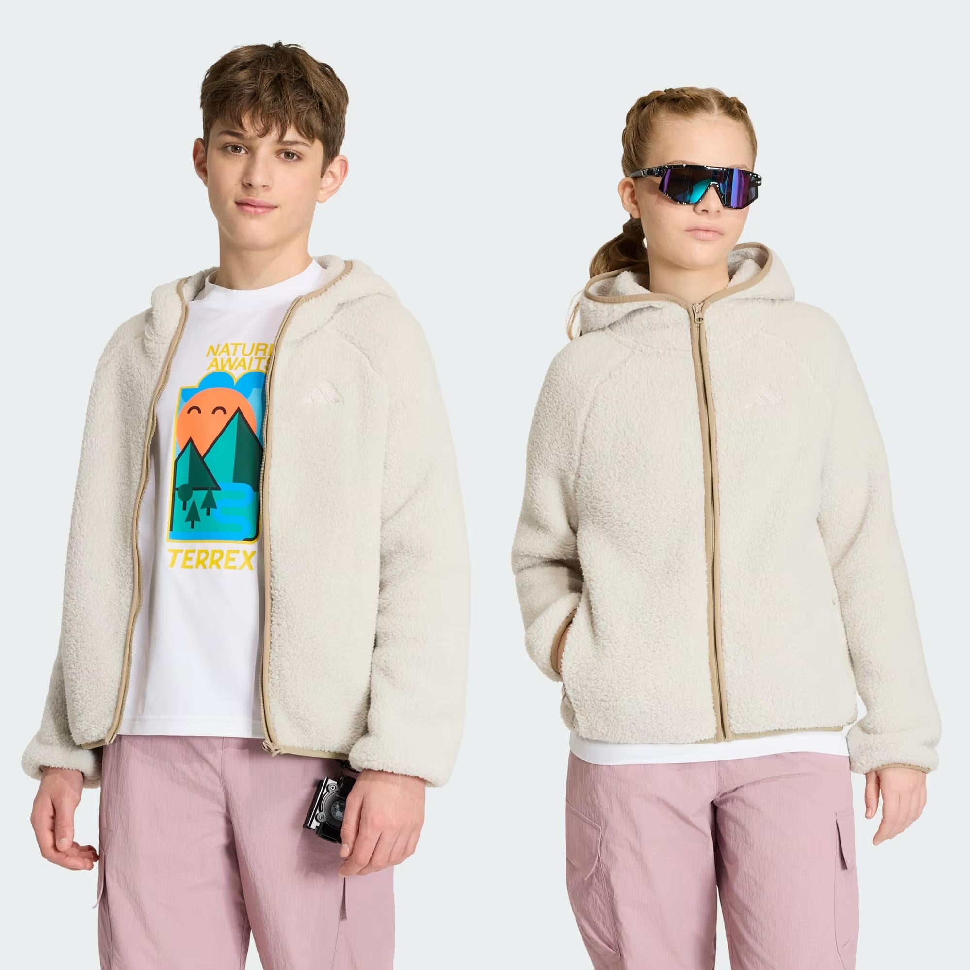 adidas Terrex Xploric Full-zip Hooded Çocuk Sweatshirt