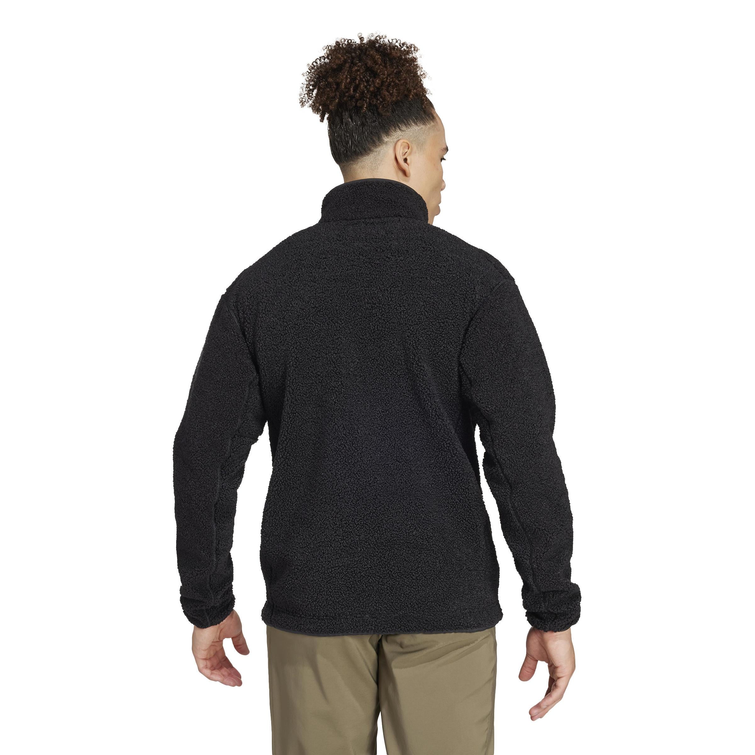 adidas Terrex Xploric High Pile Fleece Pullover Erkek Sweatshirt