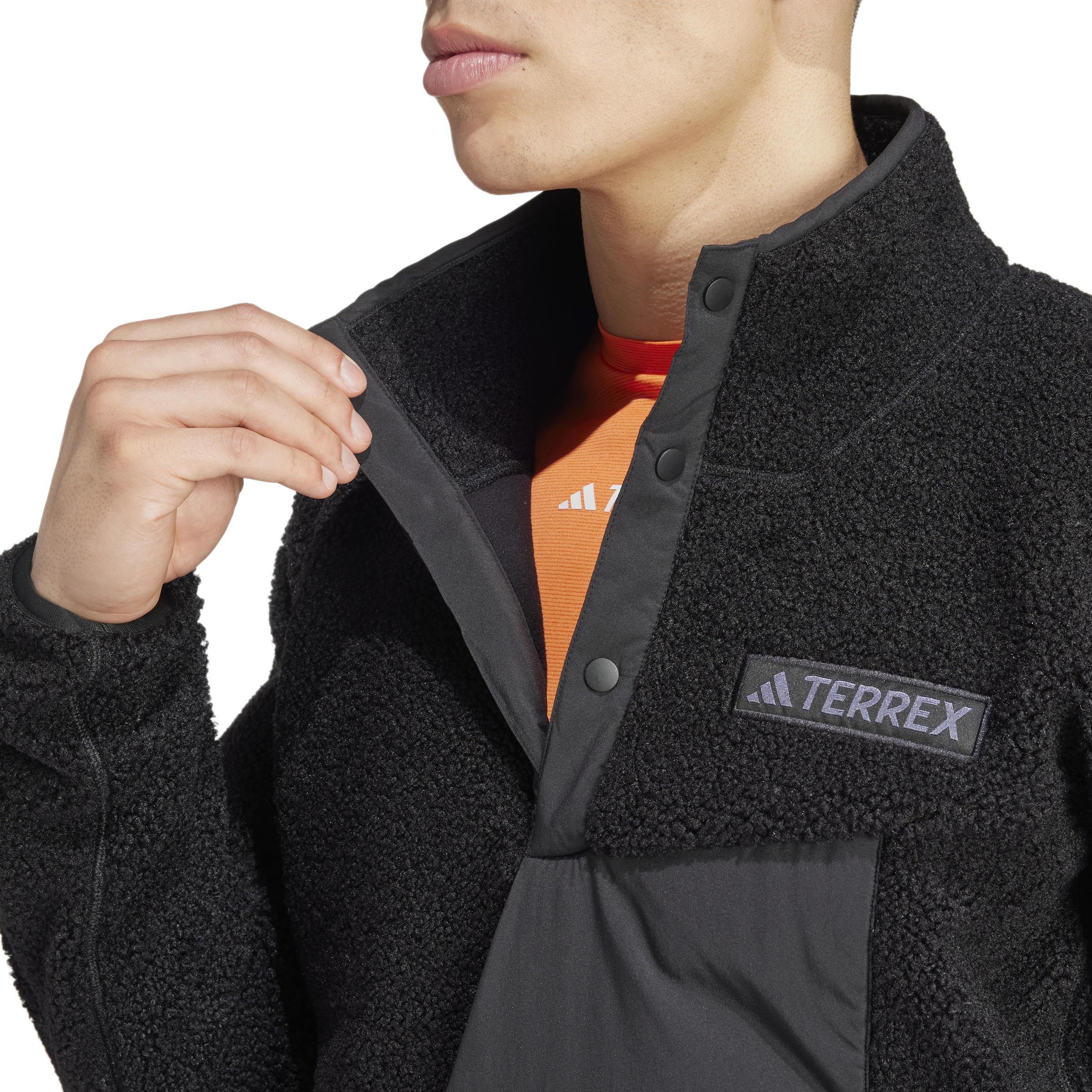 adidas Terrex Xploric High Pile Fleece Pullover Erkek Sweatshirt