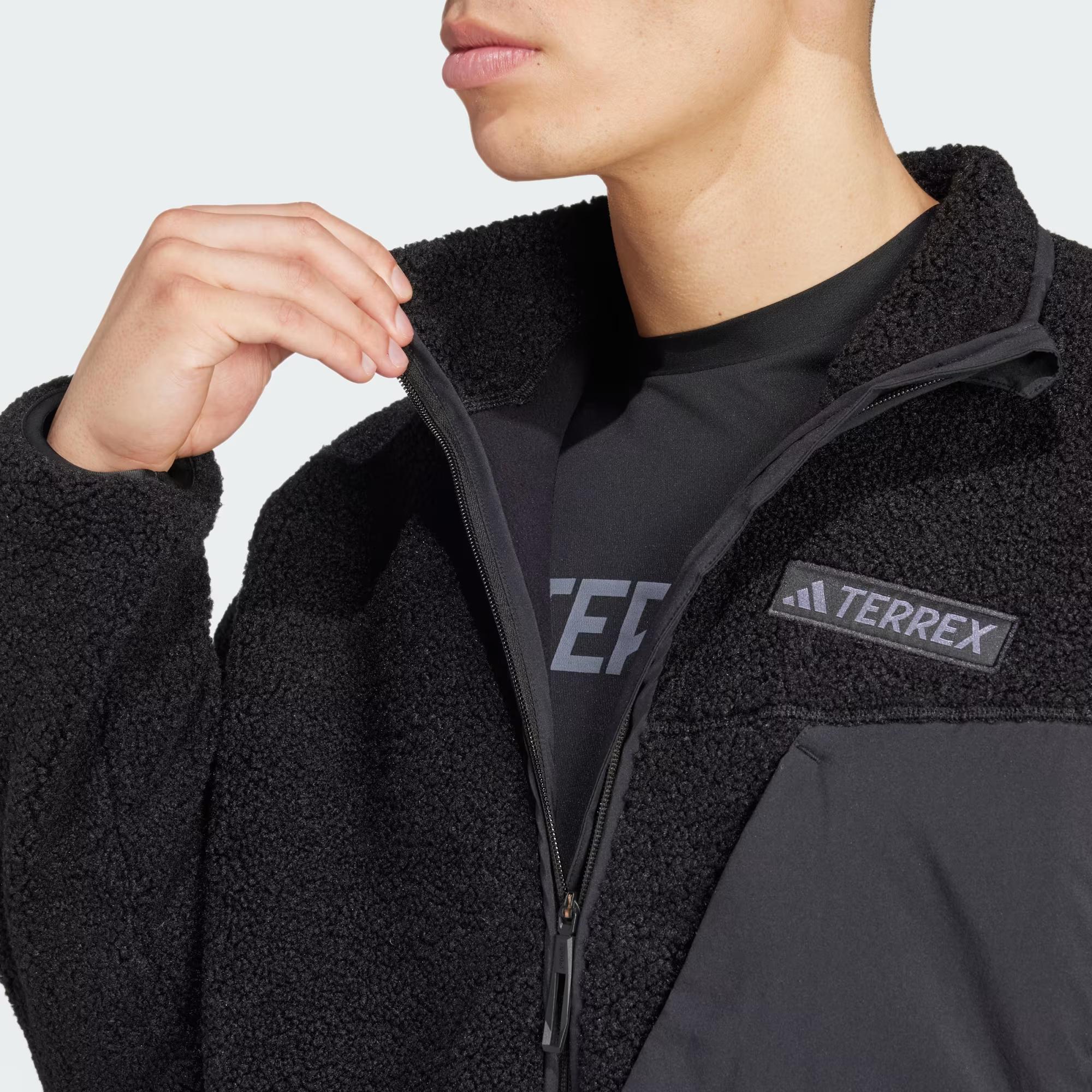 adidas Terrex Xploric High Pile Fleece Erkek Sweatshirt