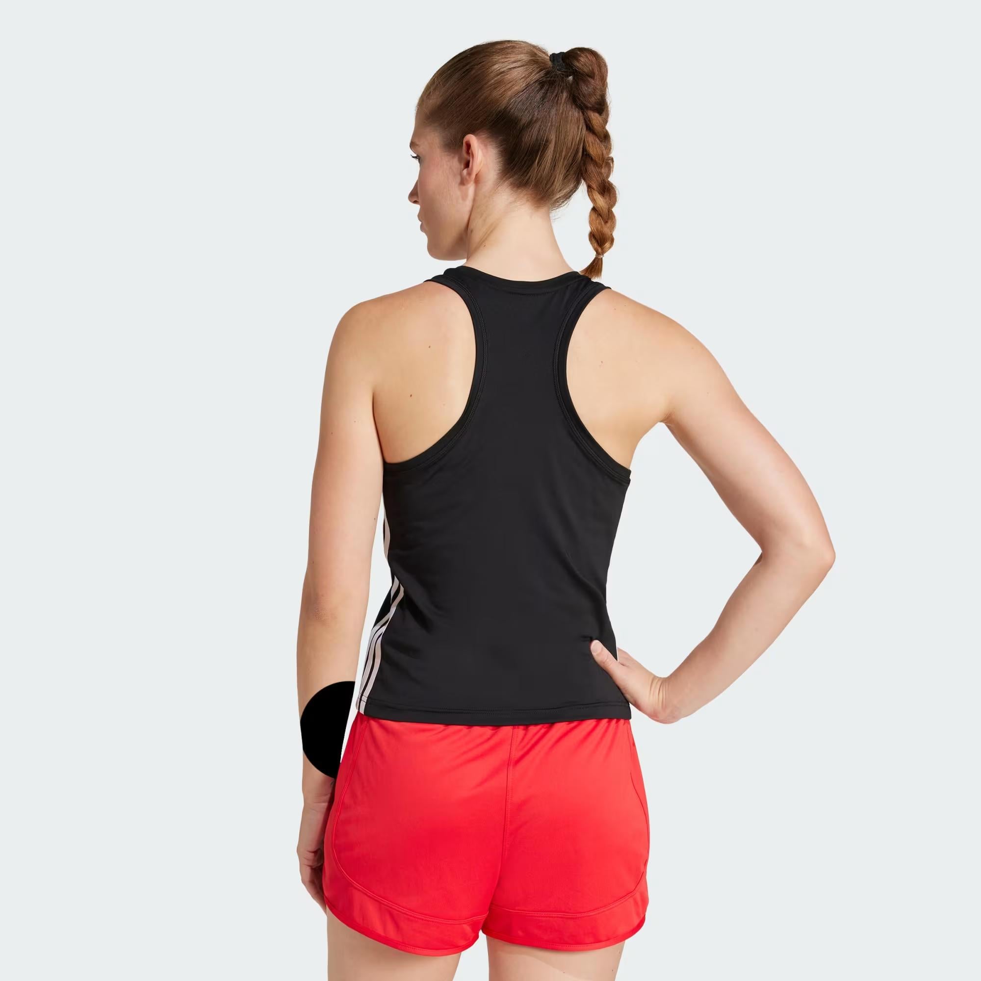 adidas Train Essentials 3 Stripes Workout Kadın Atlet