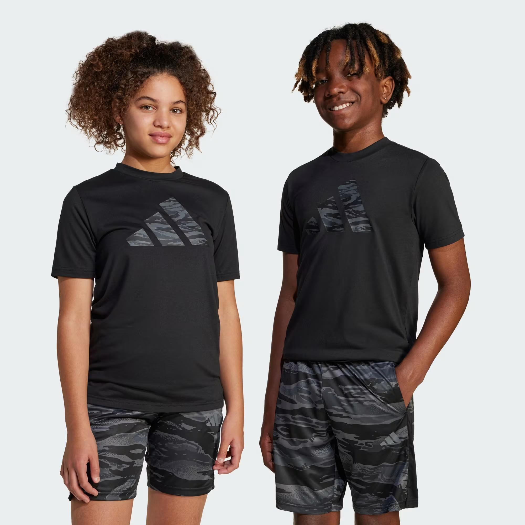 adidas Training Essentials Camo Print Çocuk Tişört