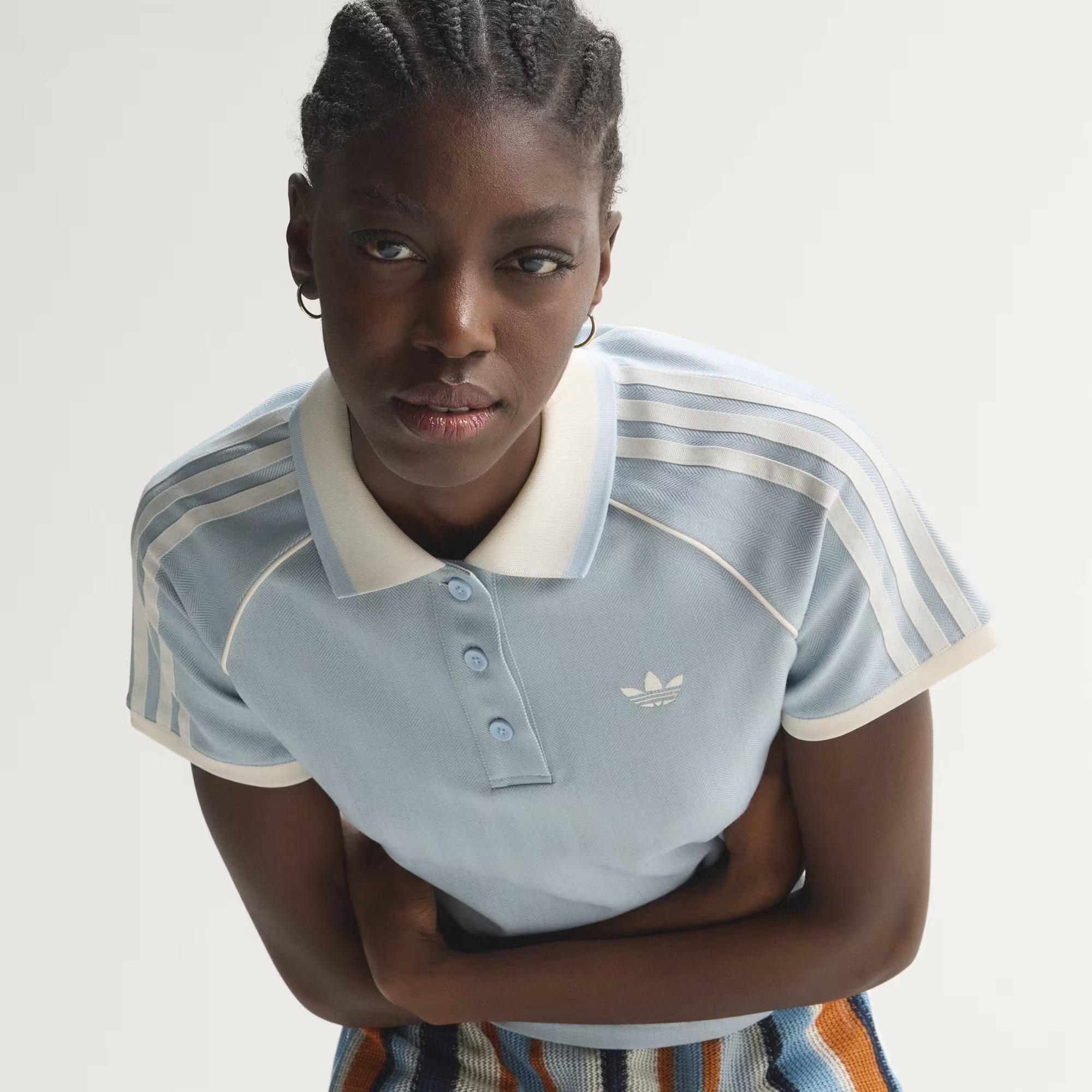 adidas Tweed Polo Kadın Tişört