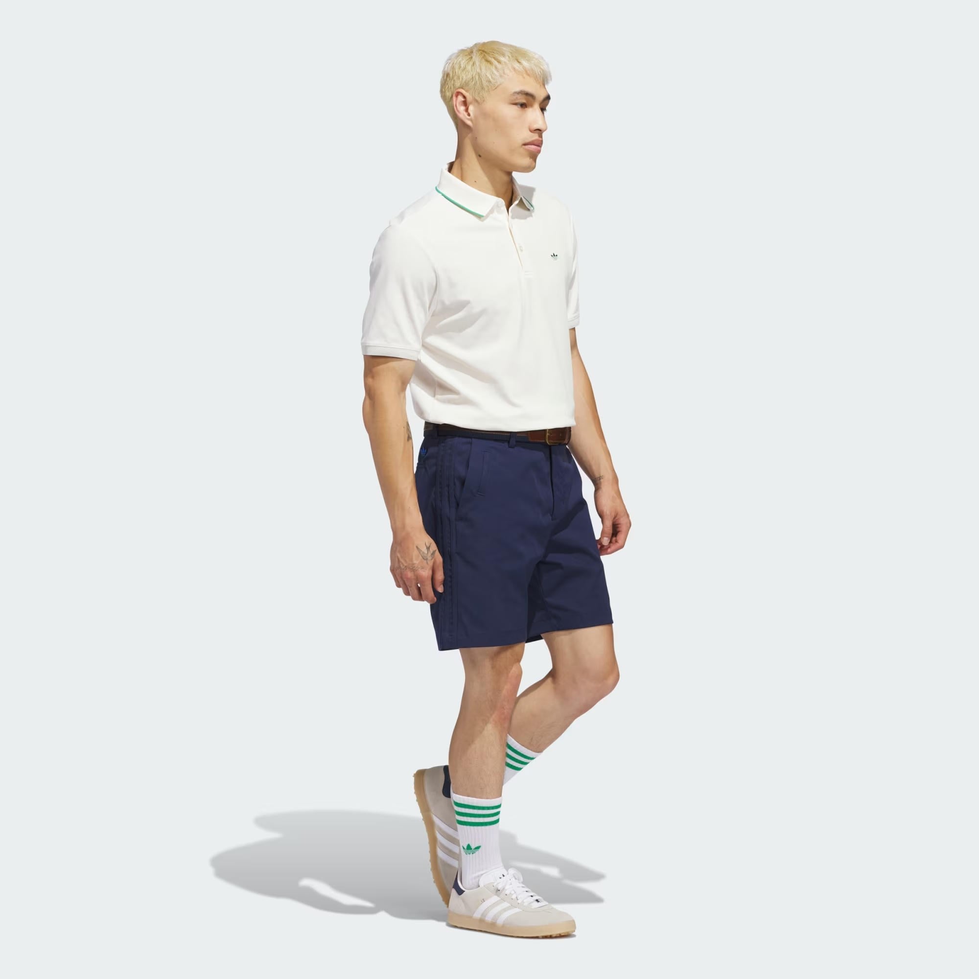 adidas Twistknit Trefoil Polo Erkek Tişört