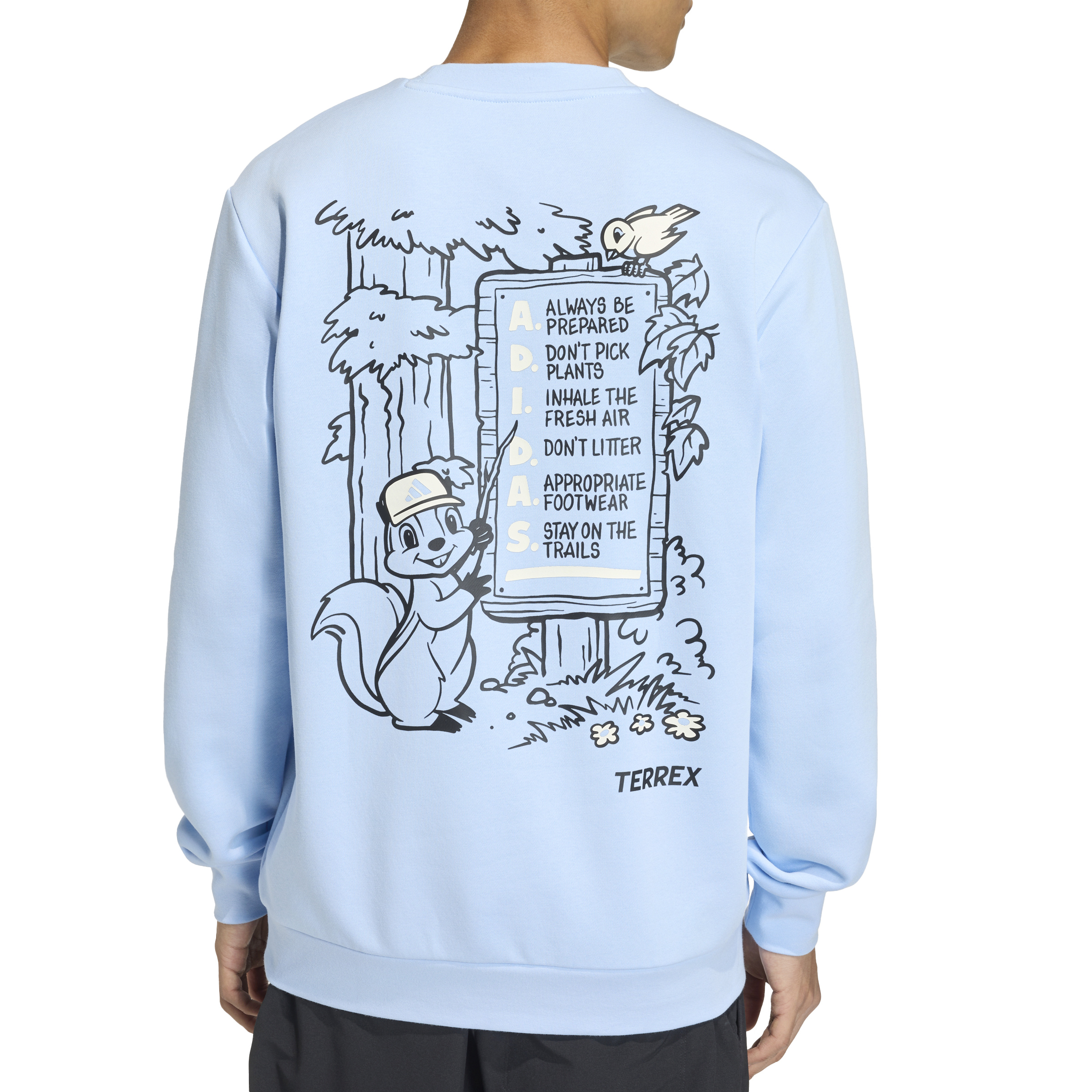 adidas U Trail Rules C Erkek Sweatshirt