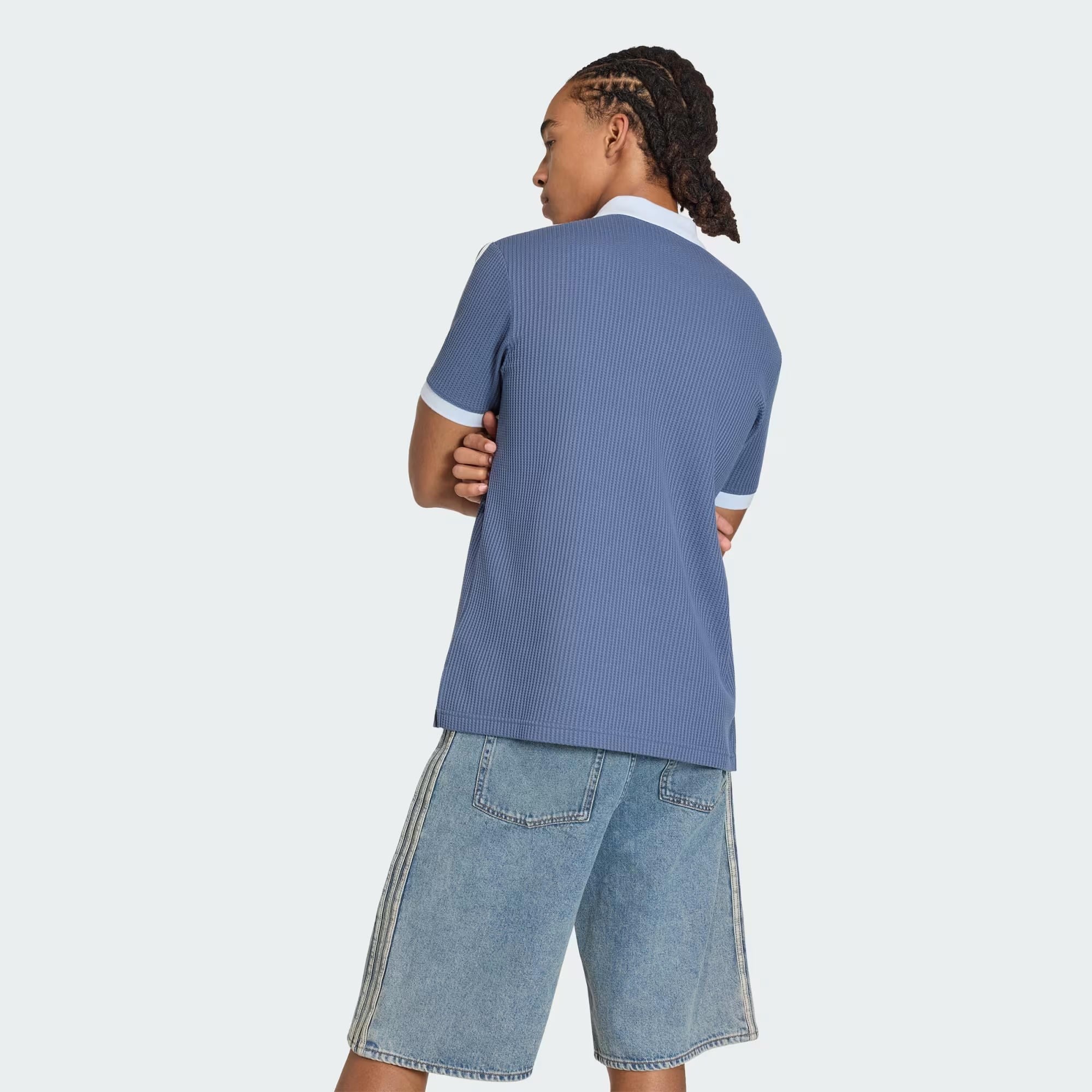 adidas Waffle Knit Polo Erkek Tişört