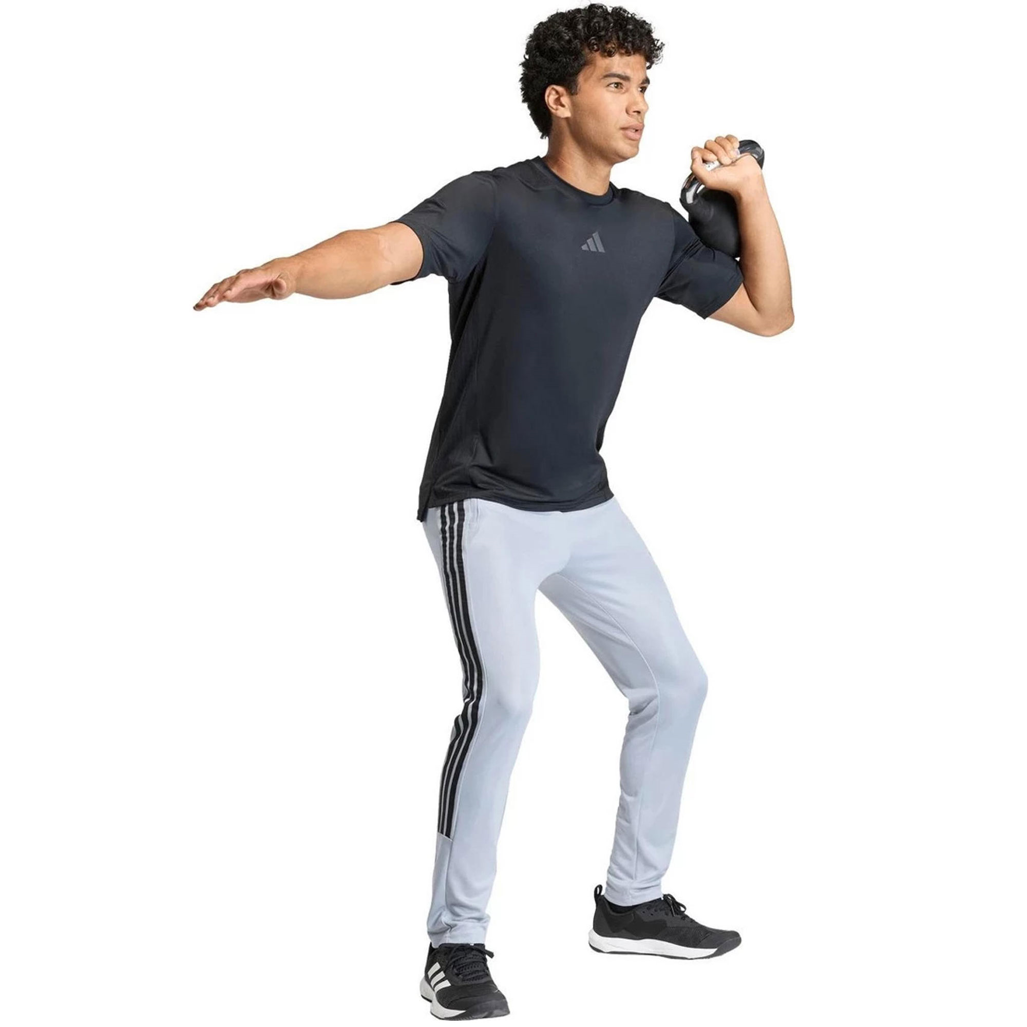 adidas Workout Essentials All-Set 3 Stripes Erkek Eşofman Altı