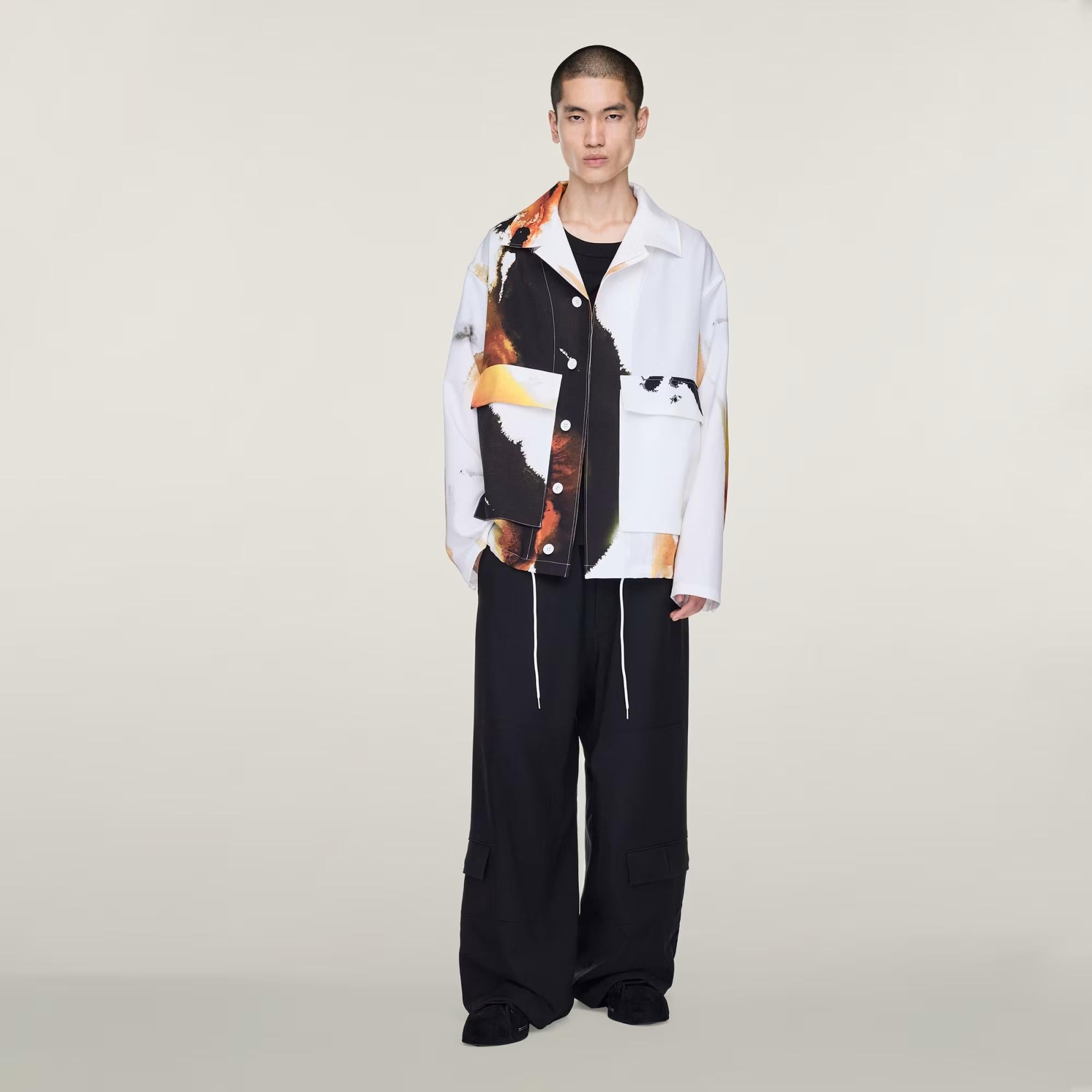 adidas Y-3 Aop Sport Uniform Coach Erkek Ceket