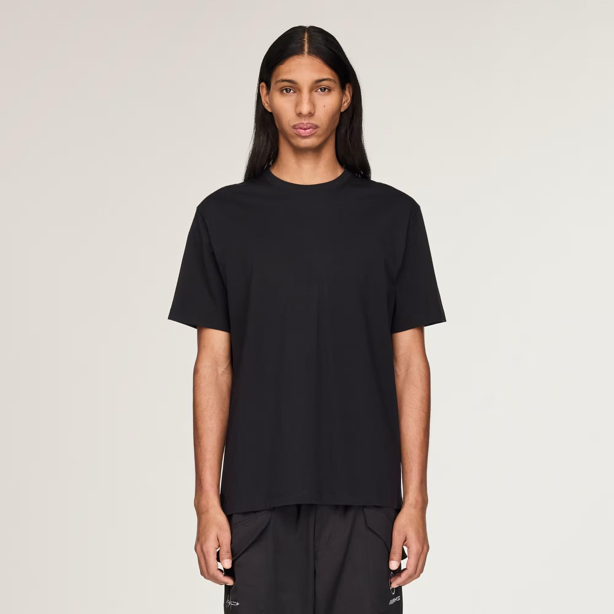 adidas Y-3 Mercedes Logo Stack Erkek Tişört