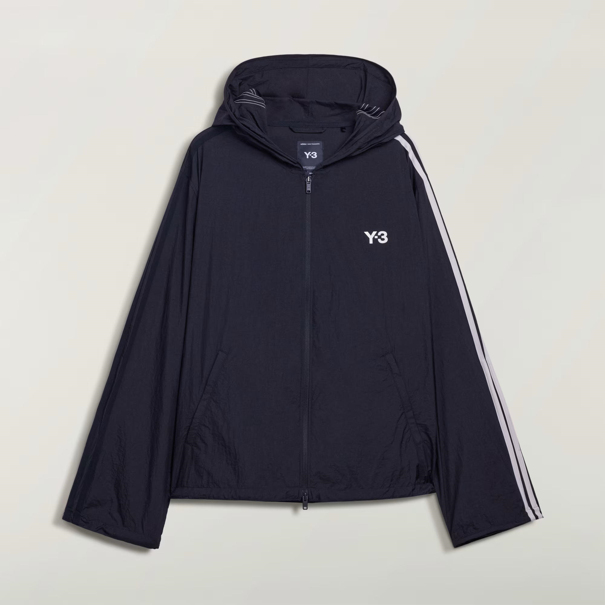 adidas Y-3 Nylon Wired 3-Stripes Erkek Sweatshirt