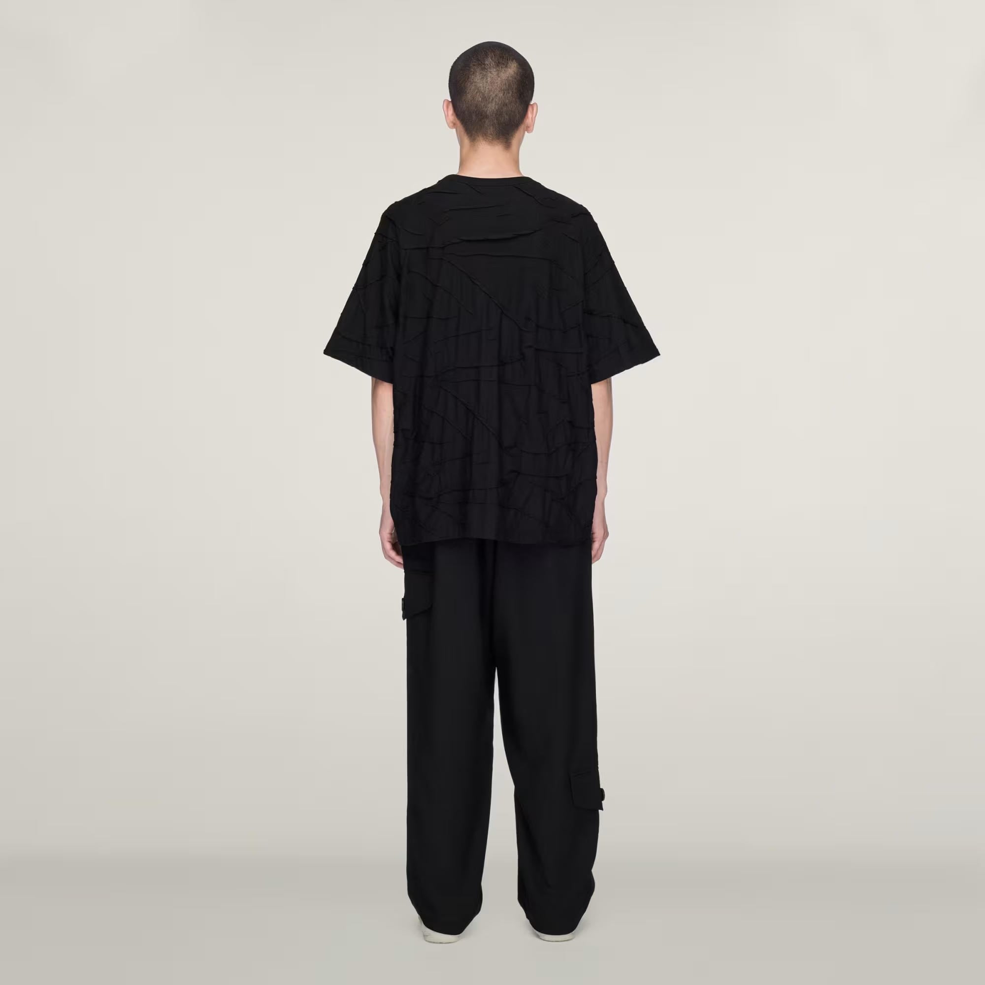 adidas Y-3 Pleated SS Erkek Tişört