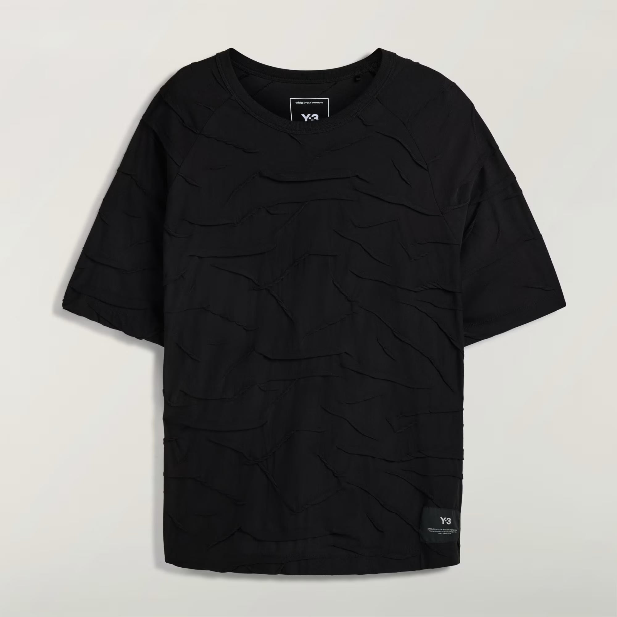 adidas Y-3 Pleated SS Erkek Tişört