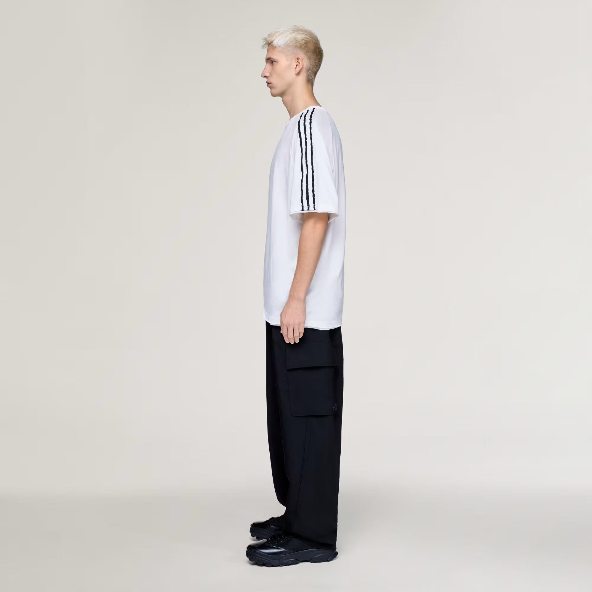 adidas Y-3 Rew Edge 3 Stripes Erkek Tişört