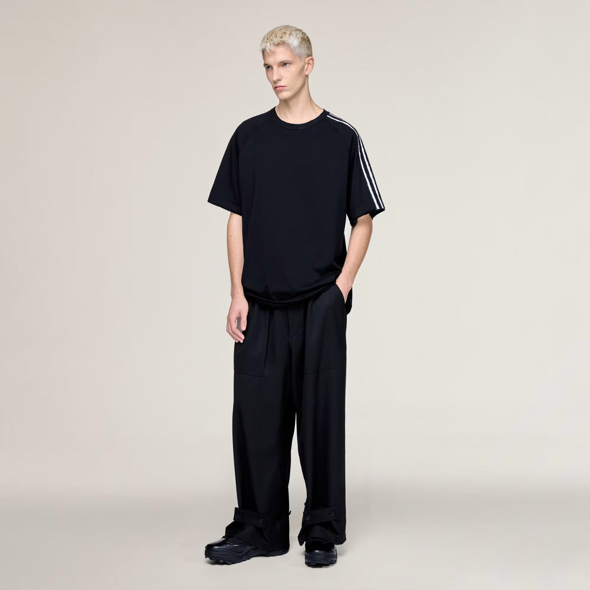 adidas Y-3 Rew Edge 3 Stripes Erkek Tişört