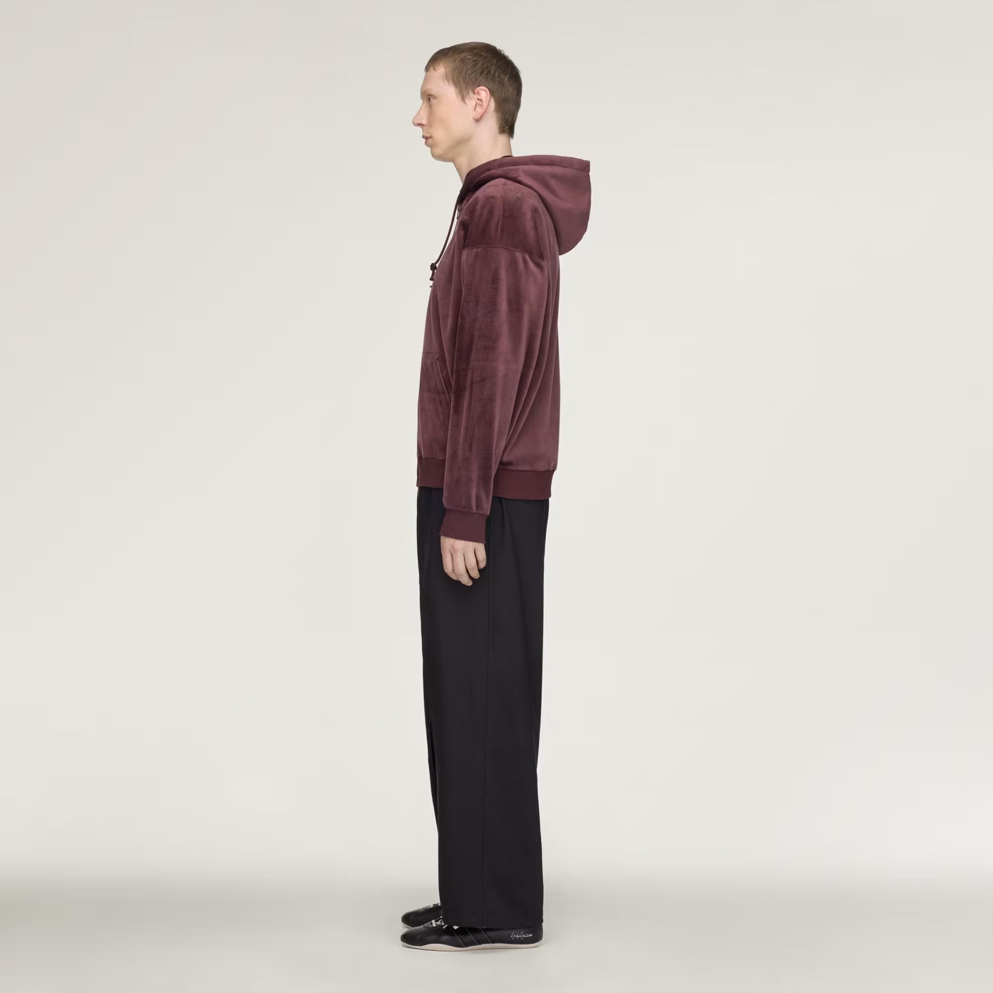 adidas Y-3 Velvet Corduroy Zipper Erkek Sweatshirt