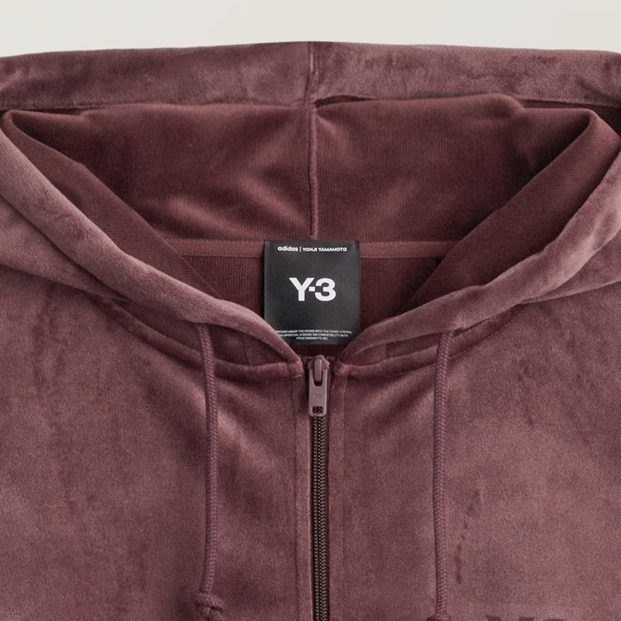 adidas Y-3 Velvet Corduroy Zipper Erkek Sweatshirt