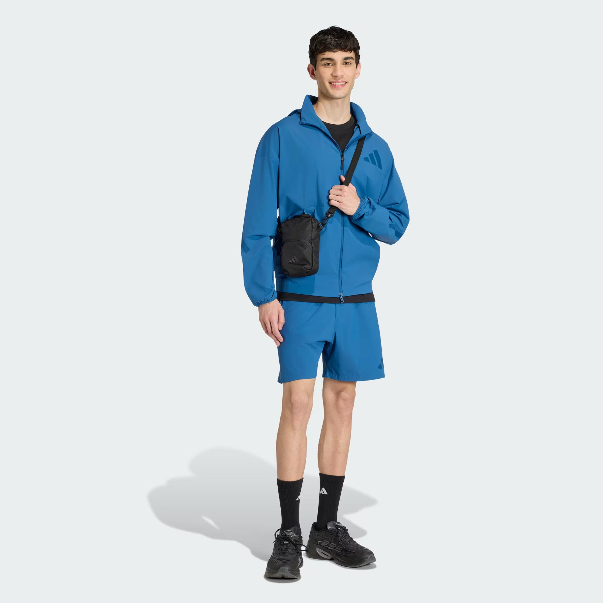 adidas Z.N.E. Woven TT Erkek Sweatshirt