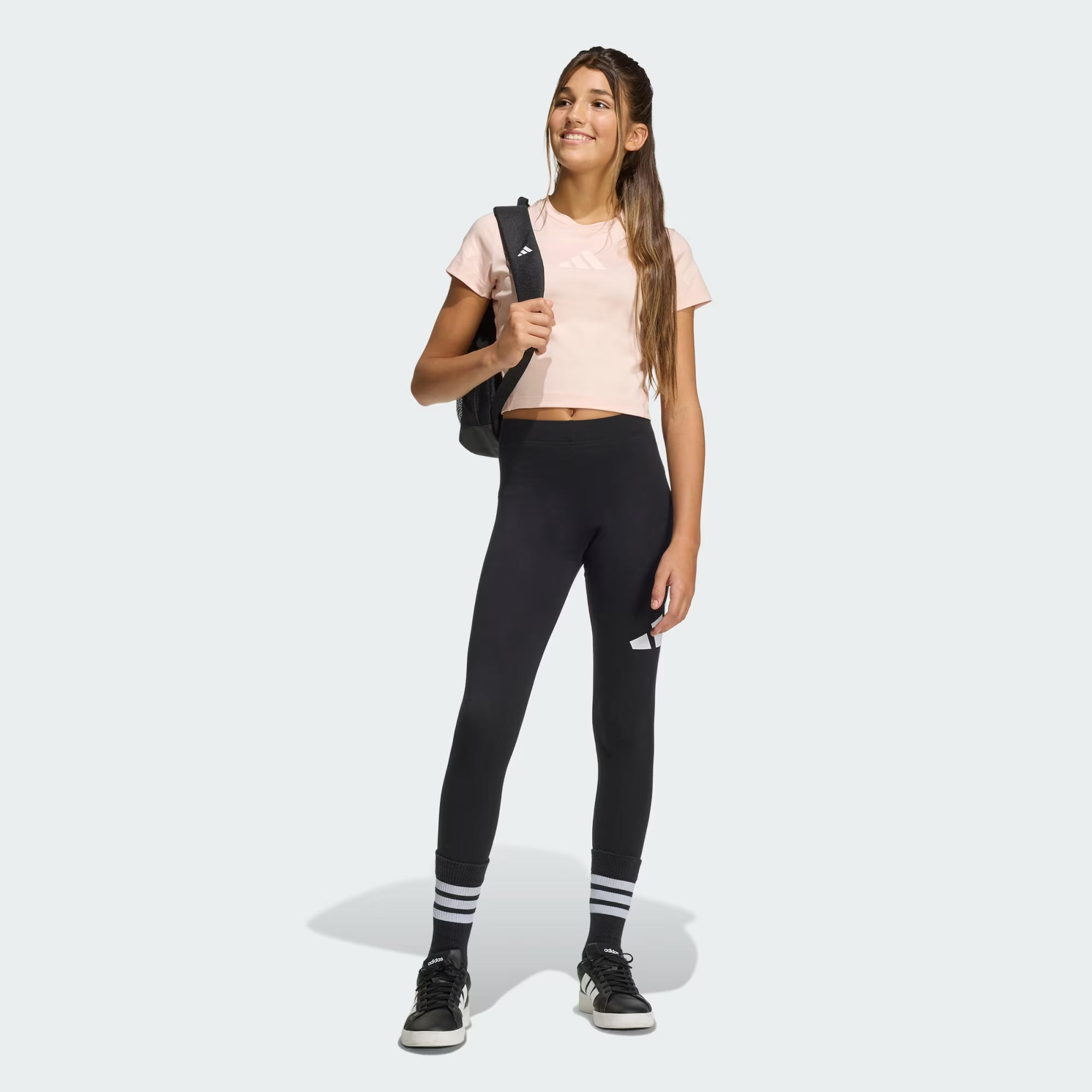 adidas Z.N.E. Fitted Crop Çocuk Tişört