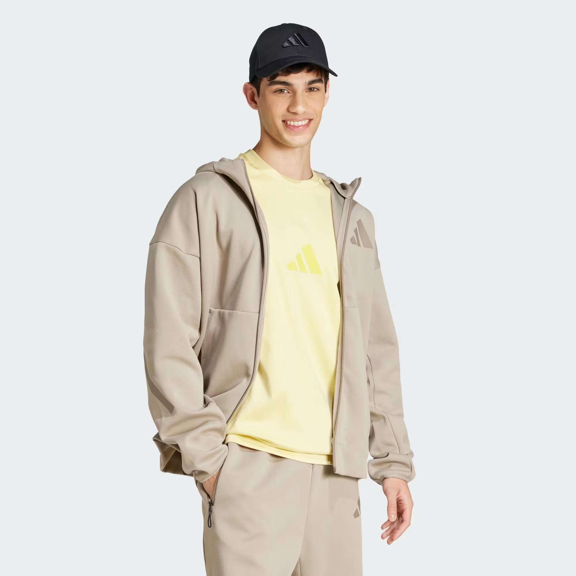 adidas Z.N.E. Full-Zip Erkek Sweatshirt