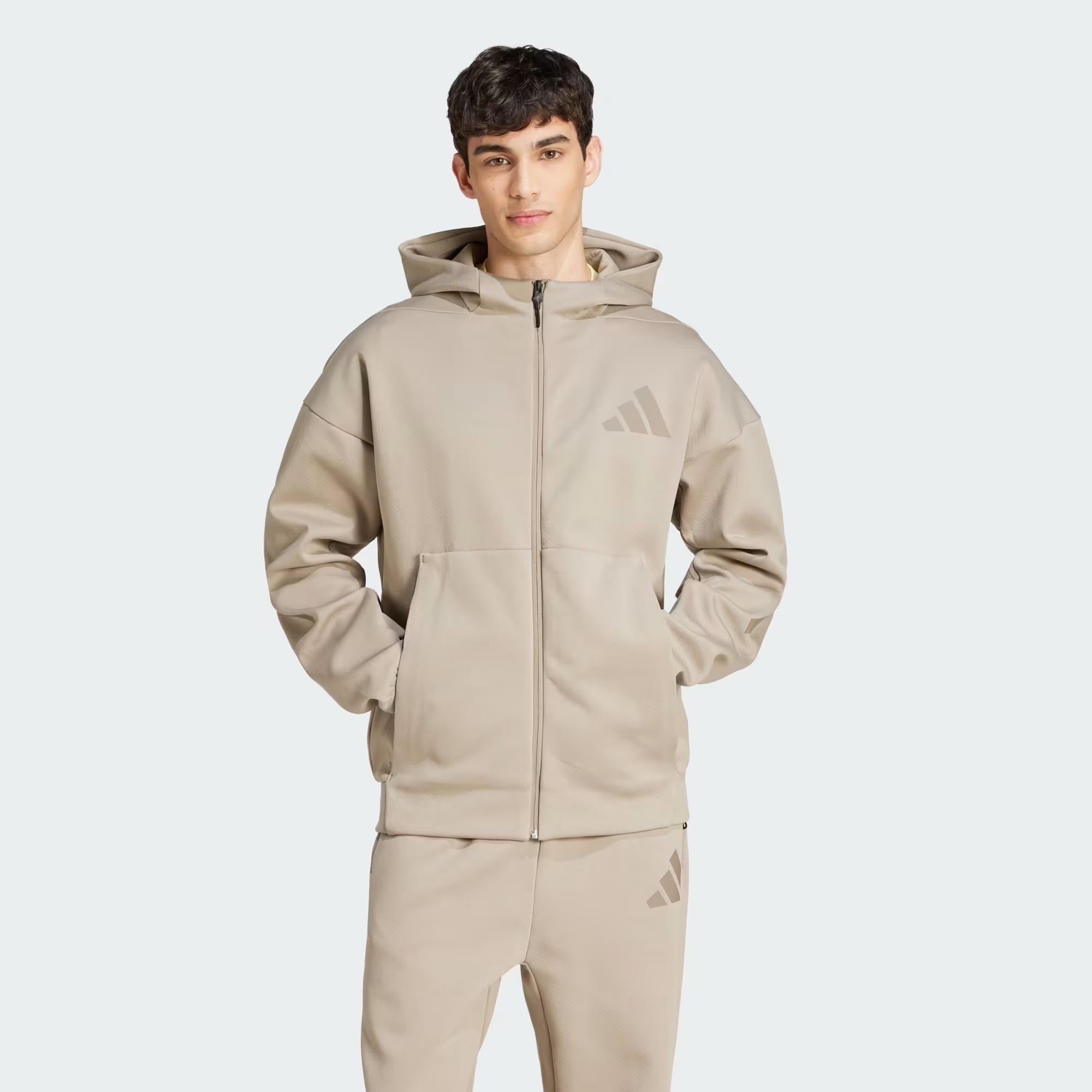 adidas Z.N.E. Full-Zip Erkek Sweatshirt