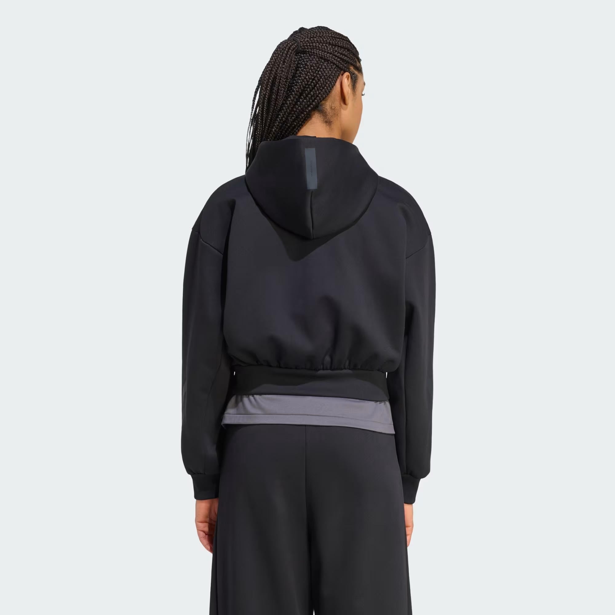adidas Z.N.E. Cropped Full Zip Kadın Sweatshirt
