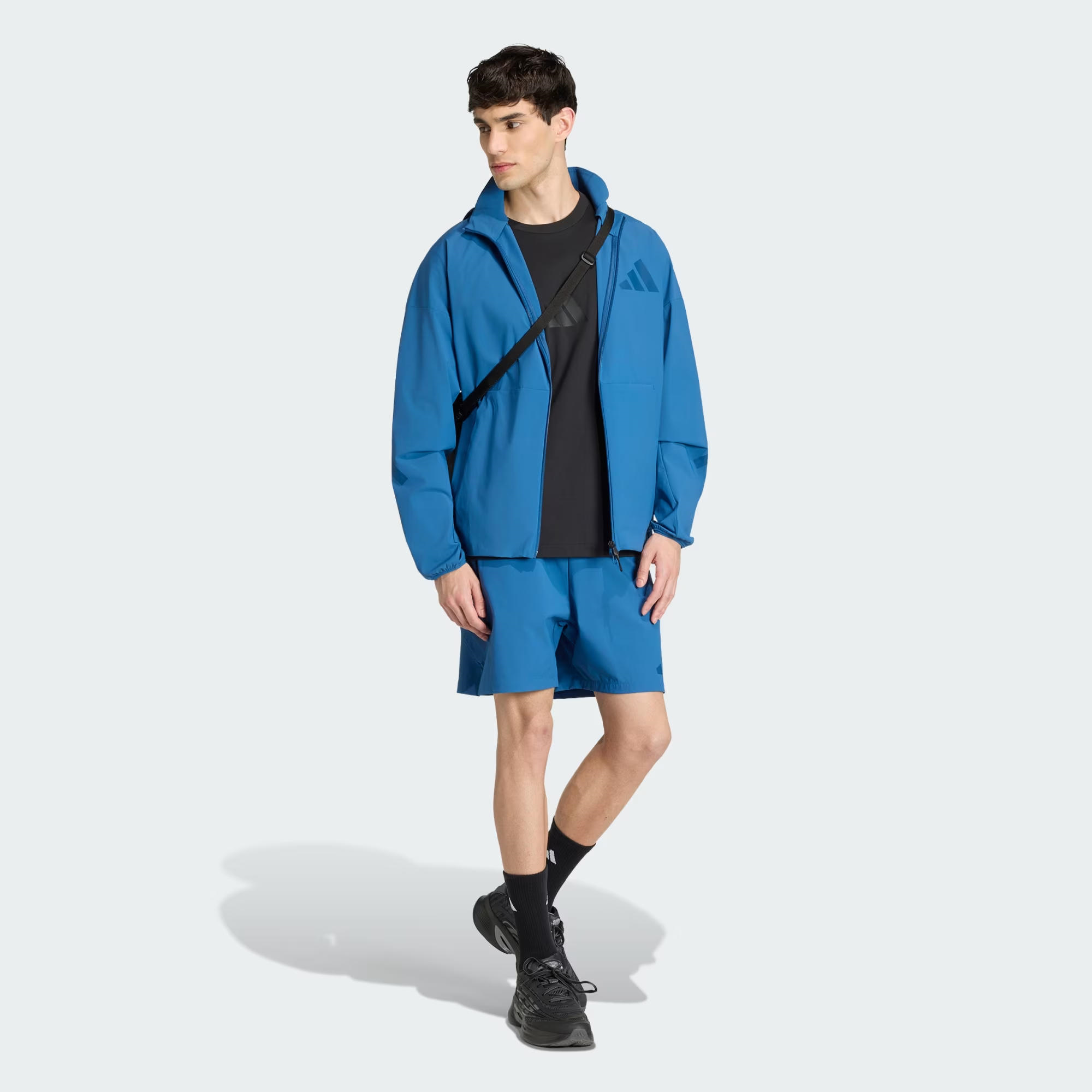adidas Z.N.E. Woven TT Erkek Sweatshirt