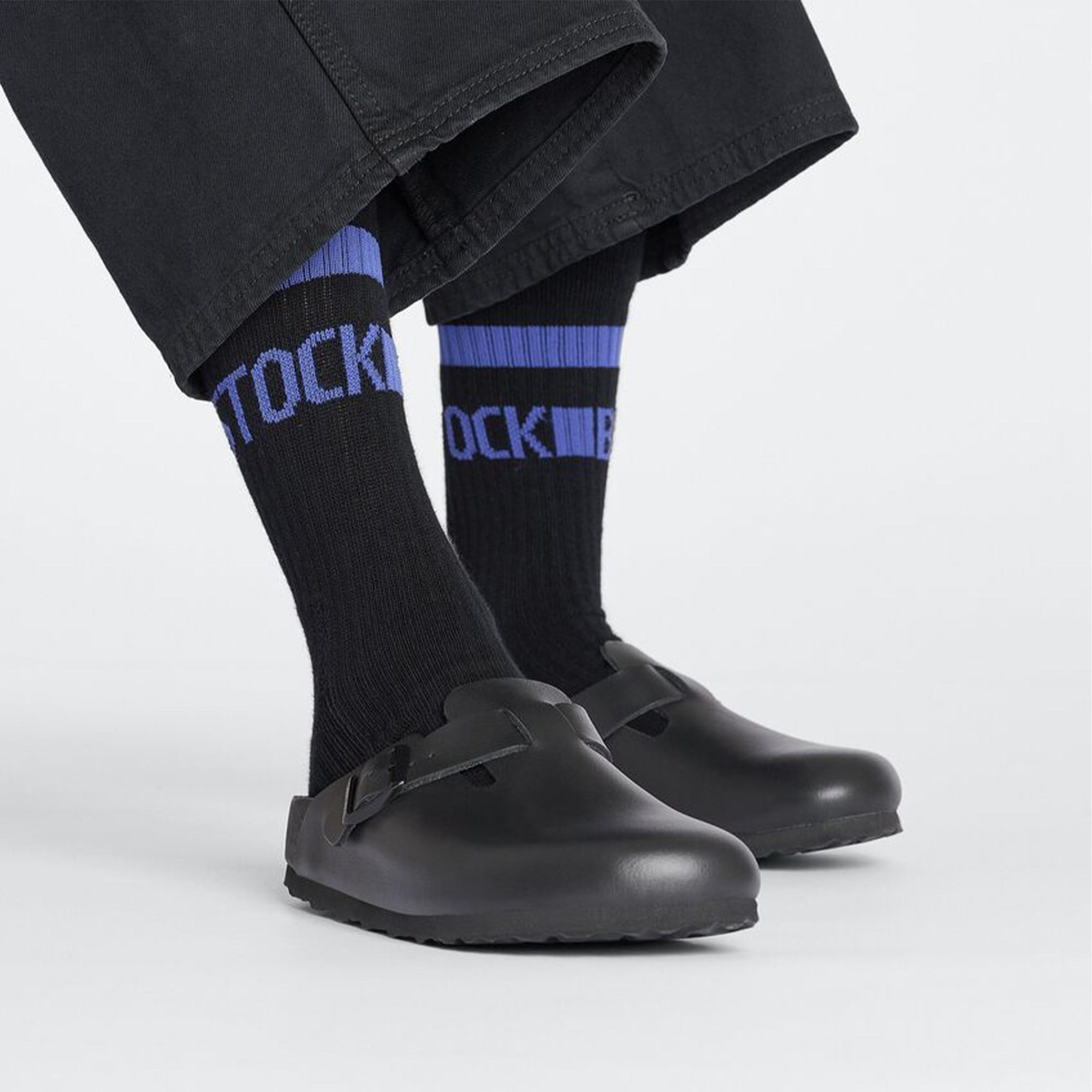Birkenstock Cotton Crew Stripe Erkek Çorap