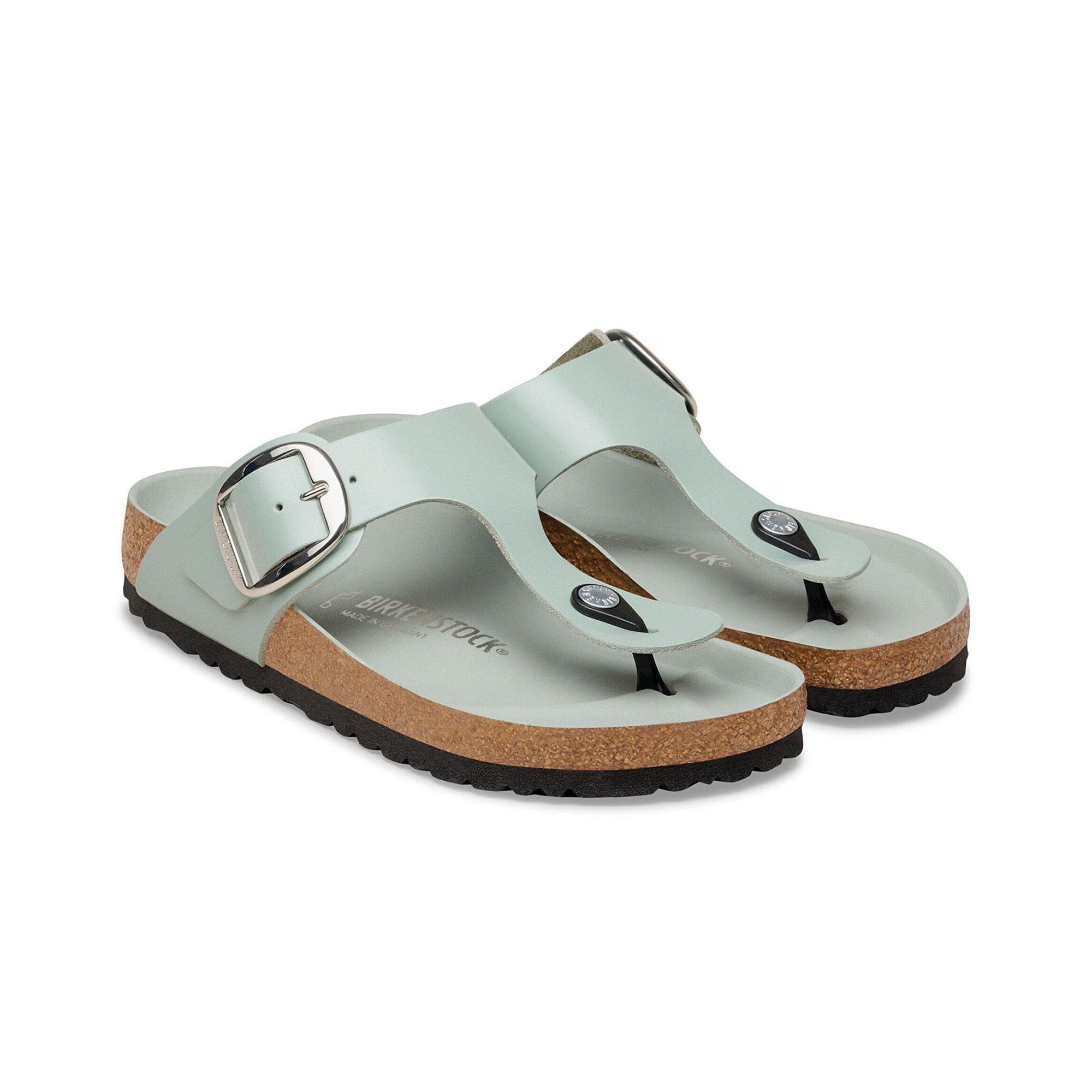 Birkenstock Gizeh Big Buckle NL High Shine Erkek Terlik