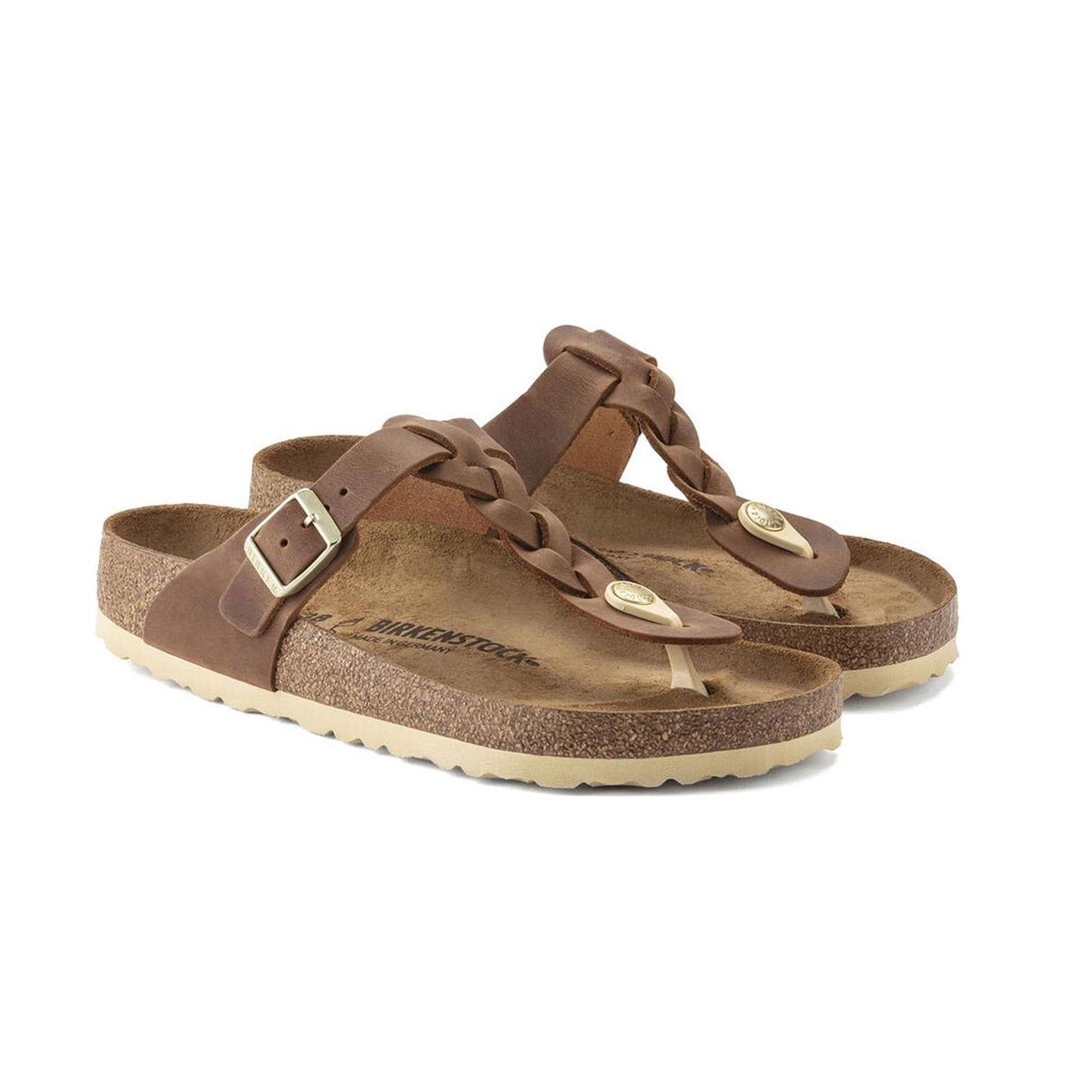 Birkenstock Gizeh Leoi Braided Kadın Terlik