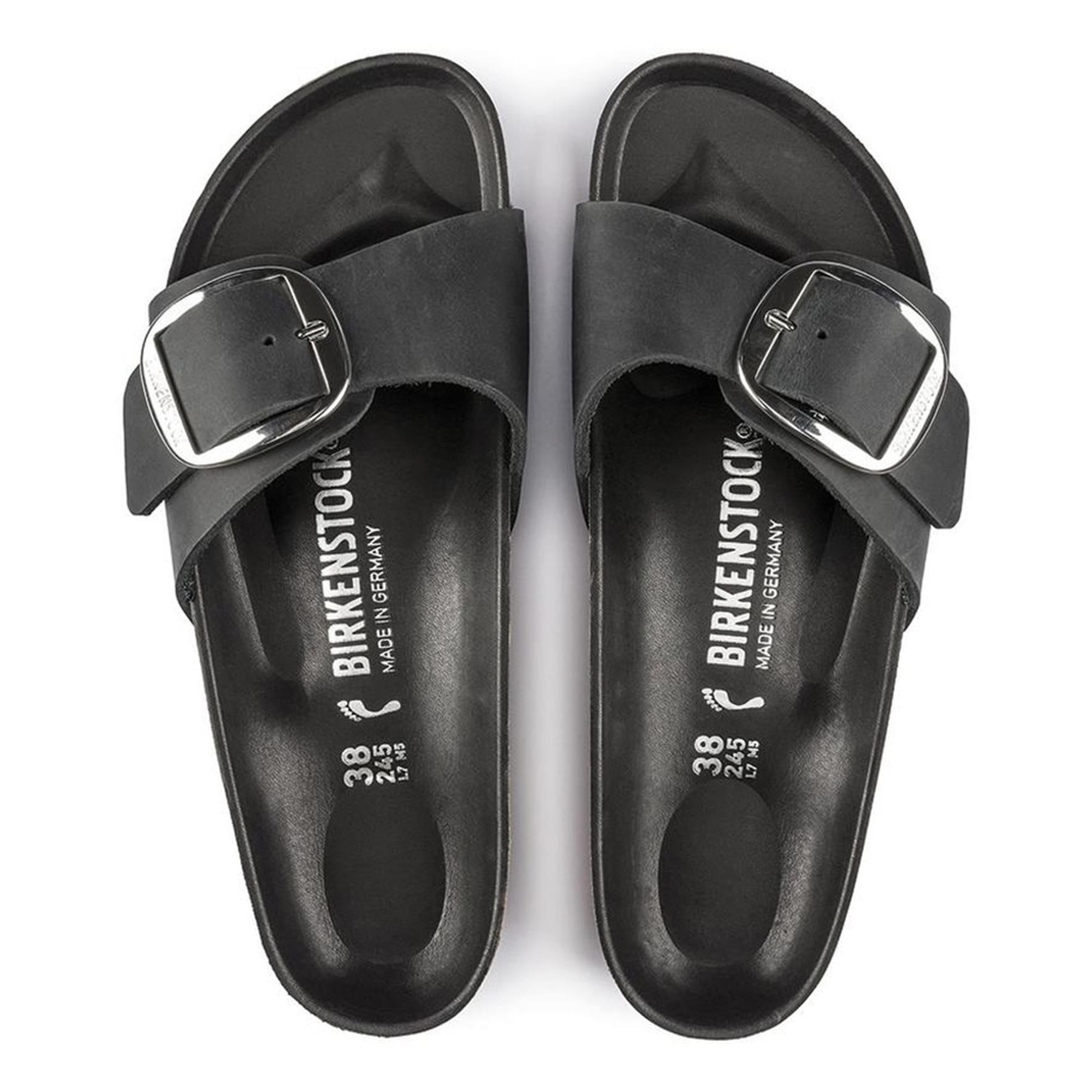 Birkenstock Madrid Big Buckle Leoi Erkek Terlik