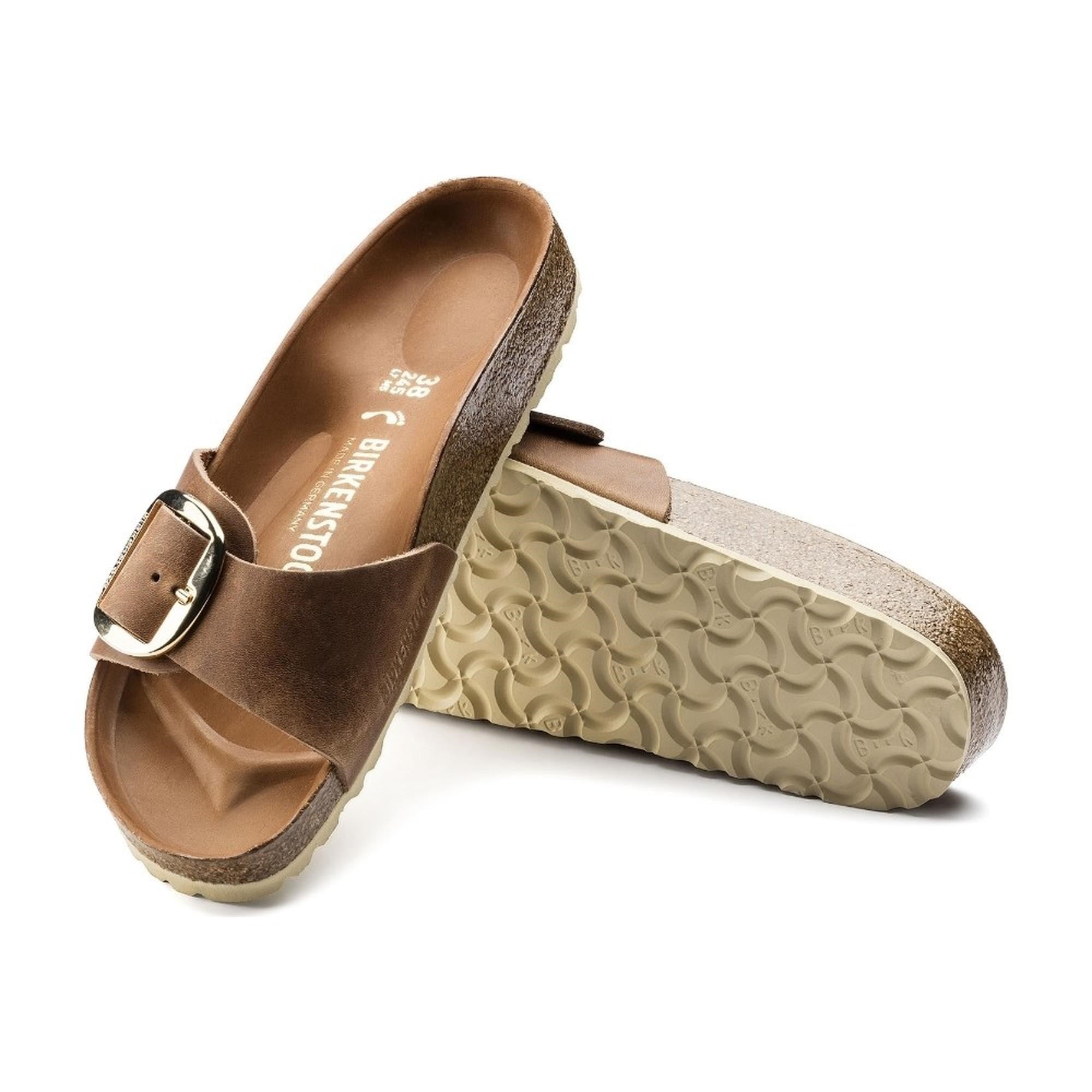 Birkenstock Madrid Big Buckle Leoi Kadın Terlik
