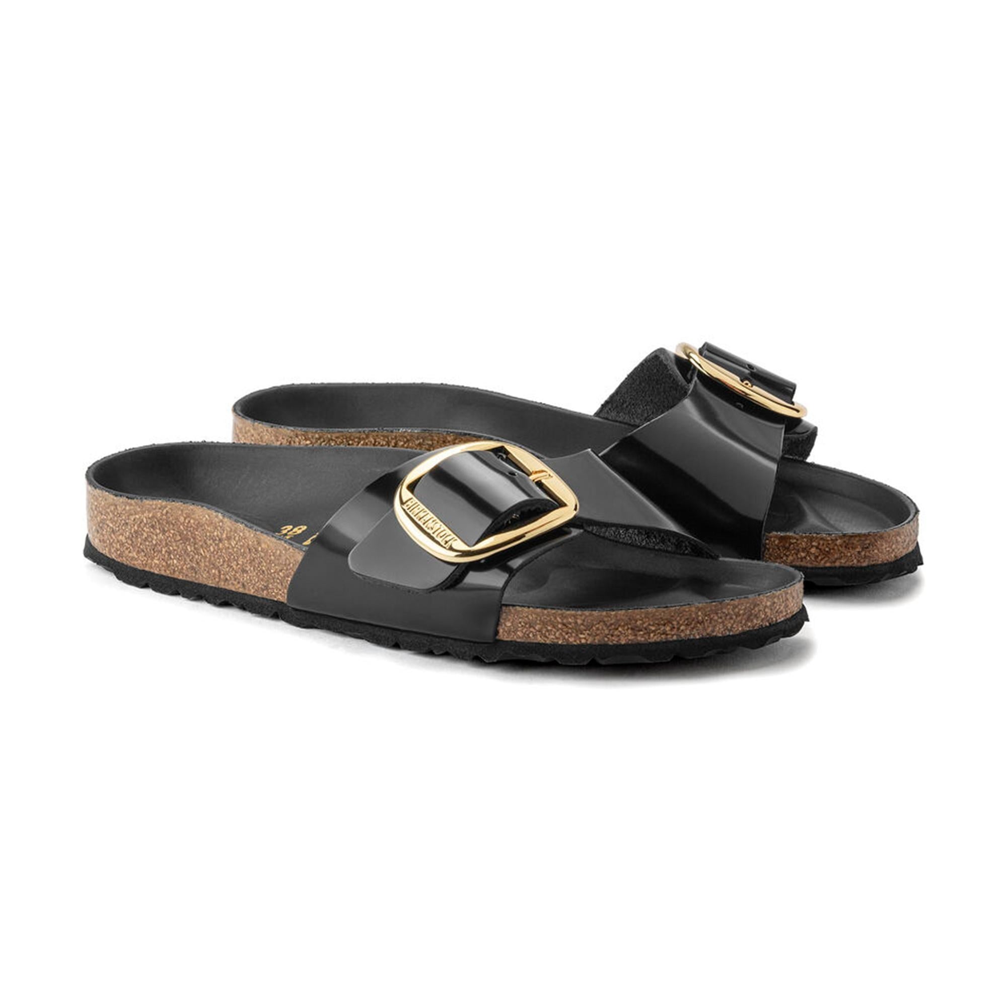 Birkenstock Madrid Big Buckle NL High Shine Kadın Terlik