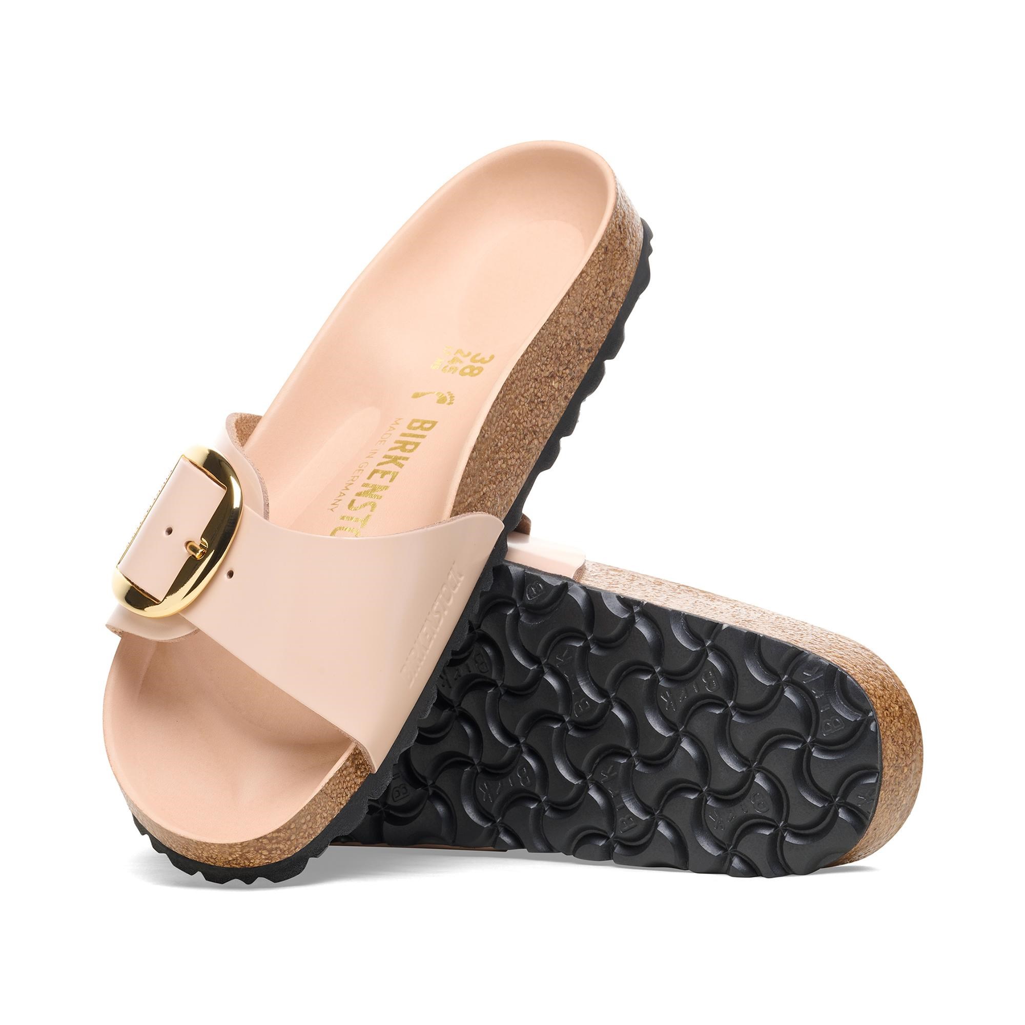 Birkenstock Madrid Big Buckle NL High Shine Kadın Terlik