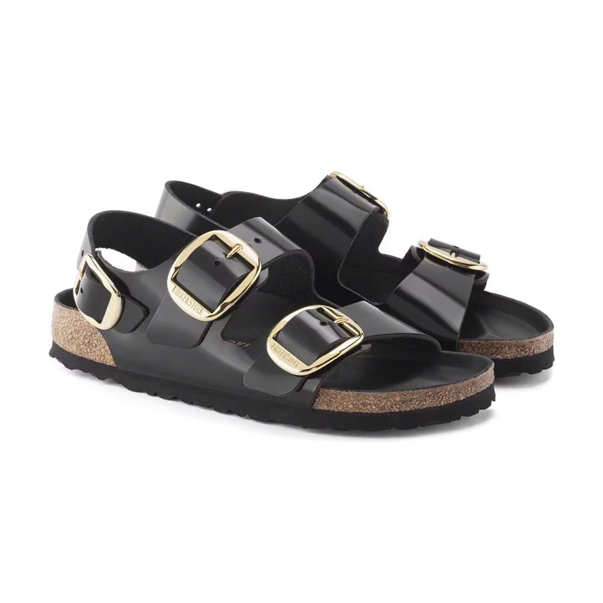Birkenstock Milano Big Buckle NL High Shine Kadın Sandalet