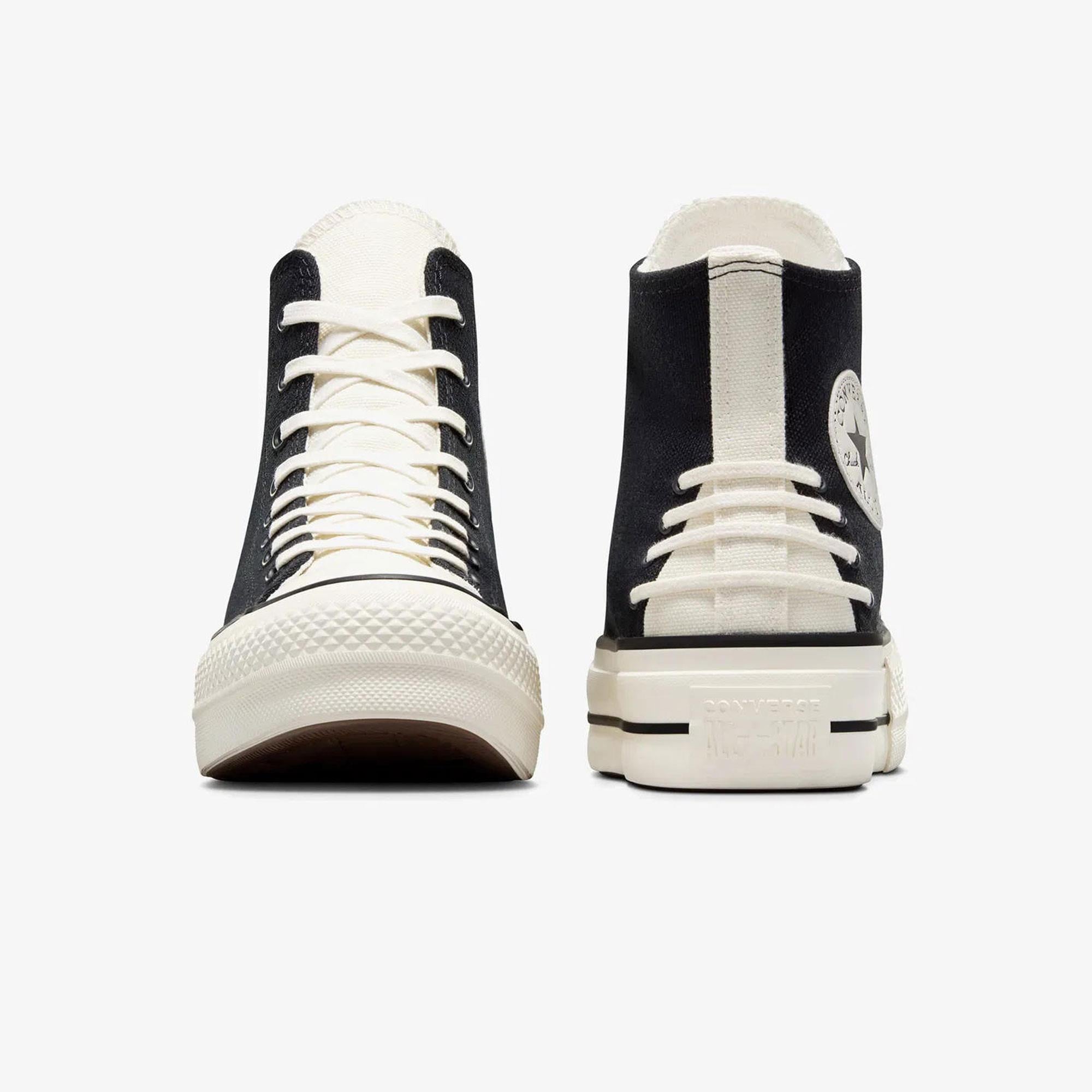 Converse Chuck Taylor All Star Crafted Laces Lift Platform Kadın Günlük Spor Ayakkabı