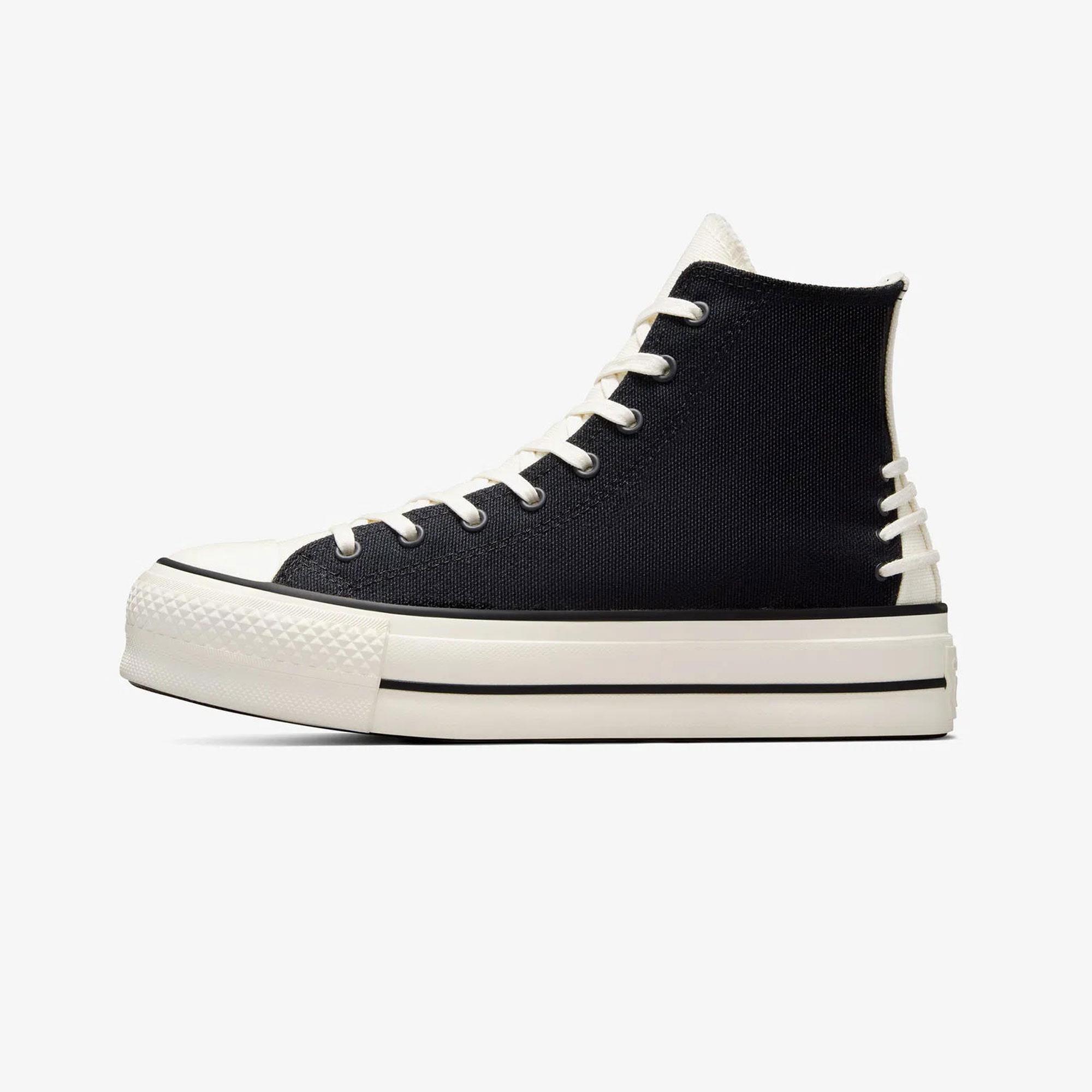 Converse Chuck Taylor All Star Crafted Laces Lift Platform Kadın Günlük Spor Ayakkabı