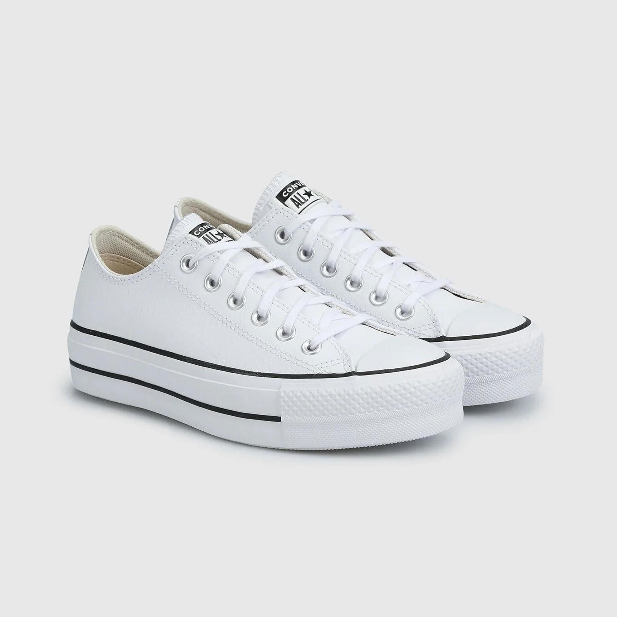 Converse Chuck Taylor All Star Leather Platform Kadın Günlük Spor Ayakkabı