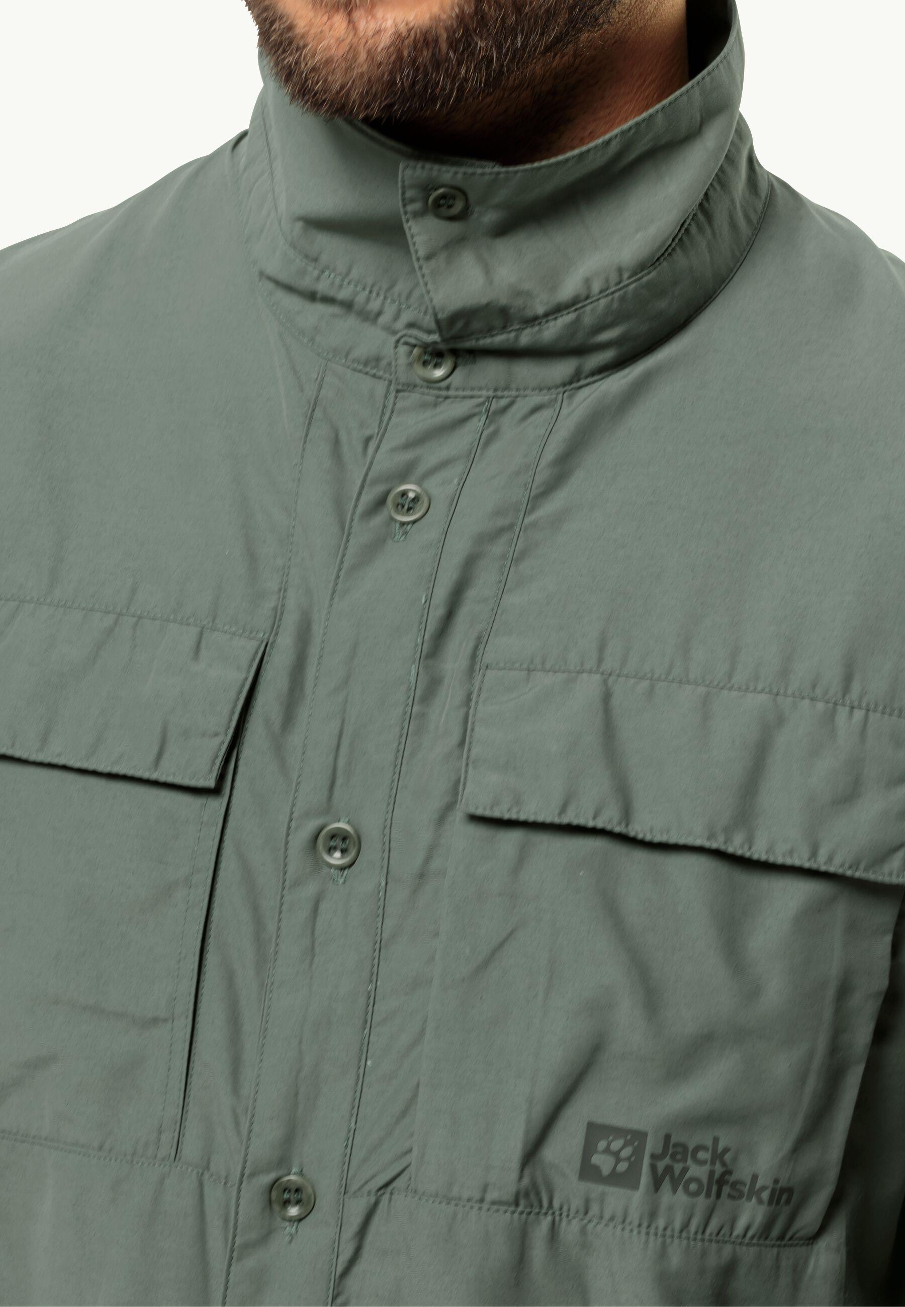 Jack Wolfskin Barrier L/S Erkek Gömlek