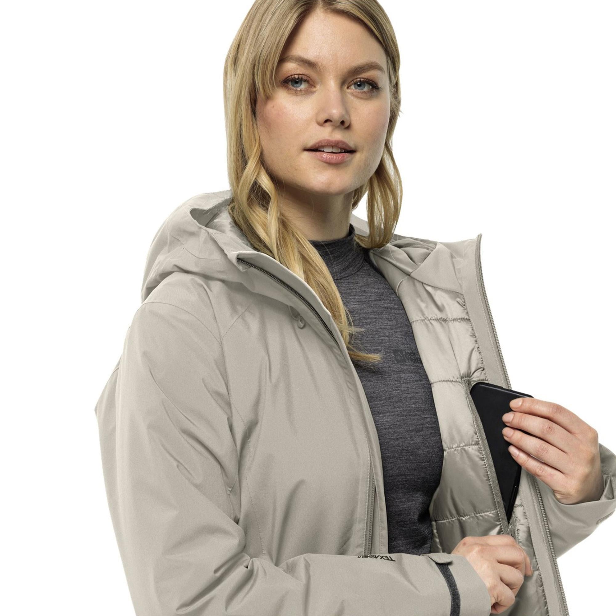 Jack Wolfskin Heidelstein Ins Kadın Mont