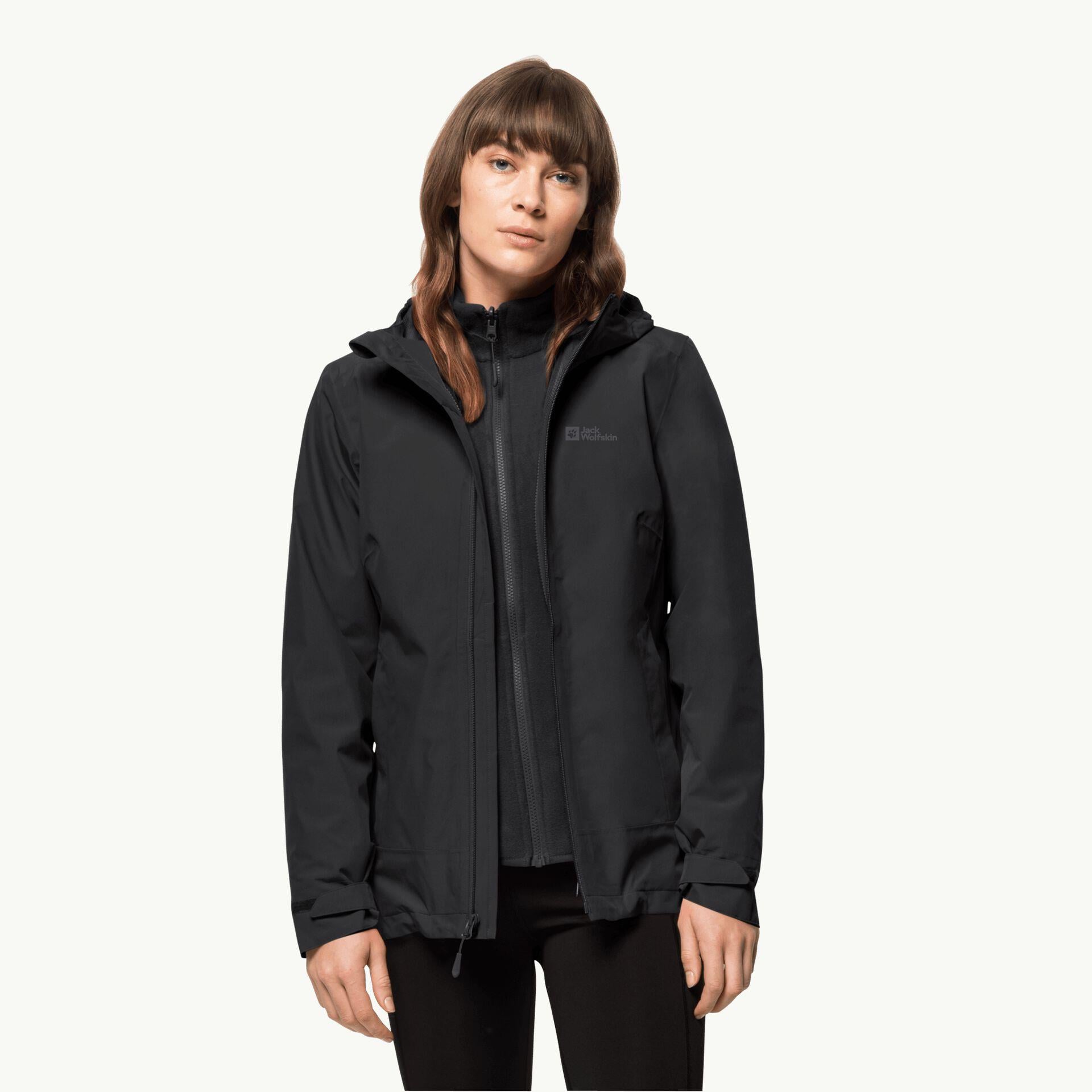 Jack Wolfskin Moonrise 3in1 Kadın Mont
