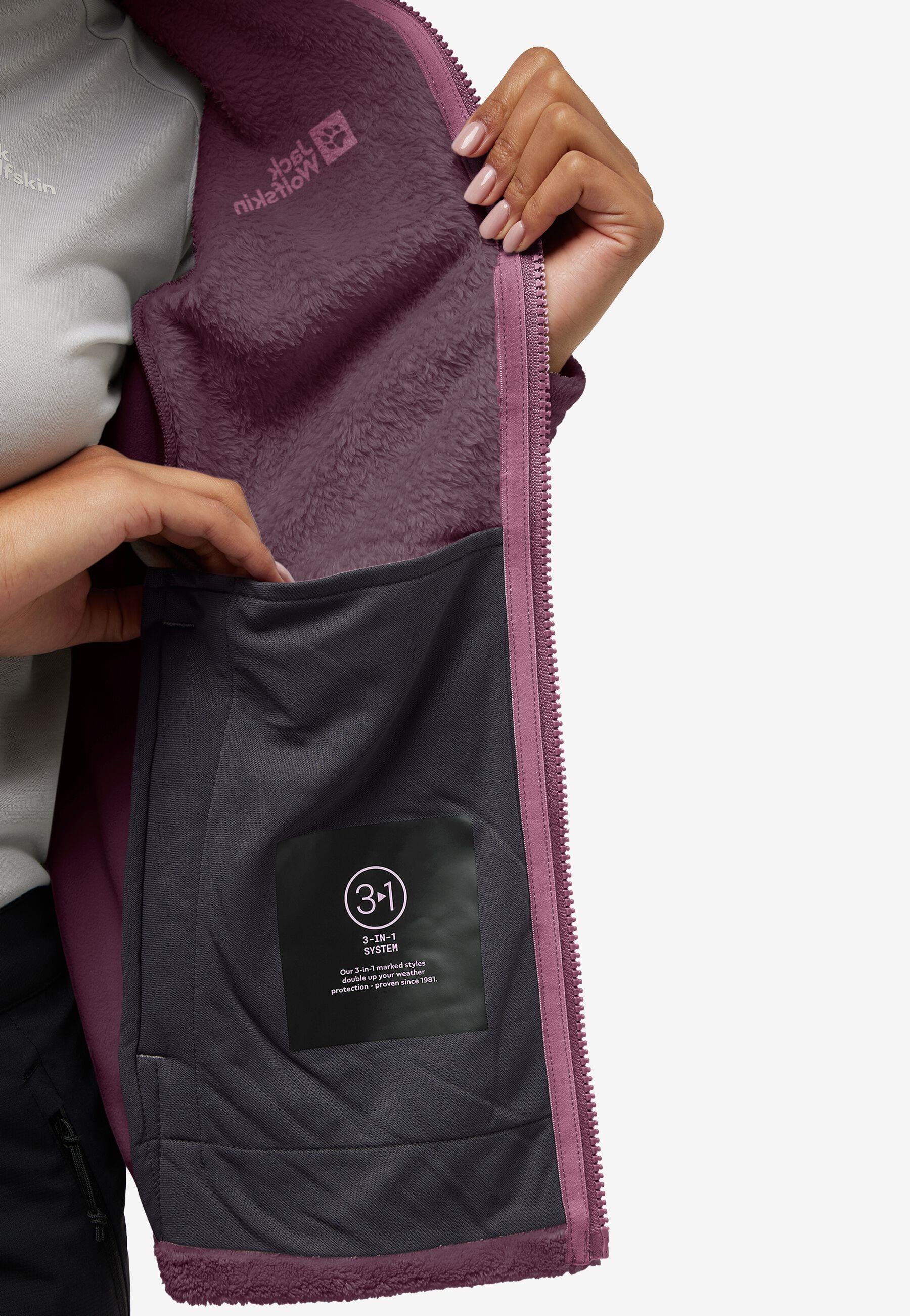 Jack Wolfskin Rotwand Fz Kadın Sweatshirt