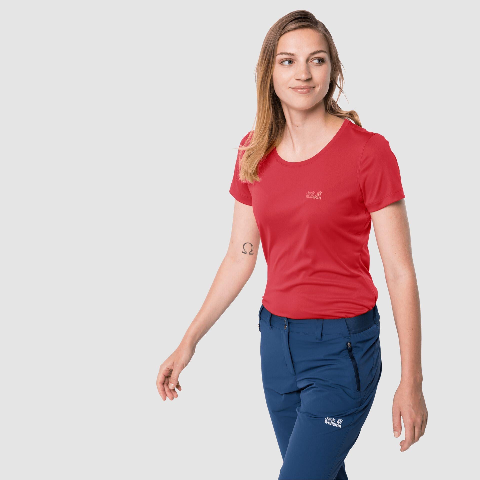 Jack Wolfskin Tech T W Kadın Outdoor Tişört